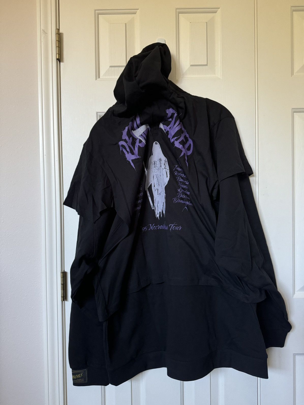 Raf Simons Raf Simons Resilencer Double Layered Hoodie Size US XS / EU 42 / 0 - 7 Thumbnail