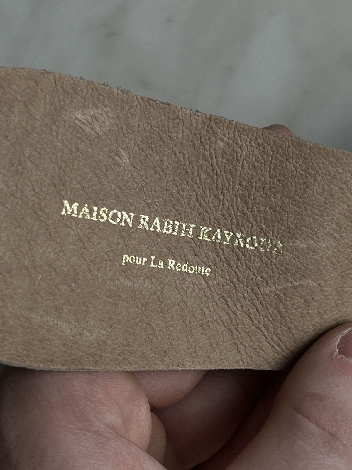 Designer AW2012 Maison Rabih Kayrouz Soldier Boots (Y0322) Size US 9 / IT 39 - 17 Thumbnail