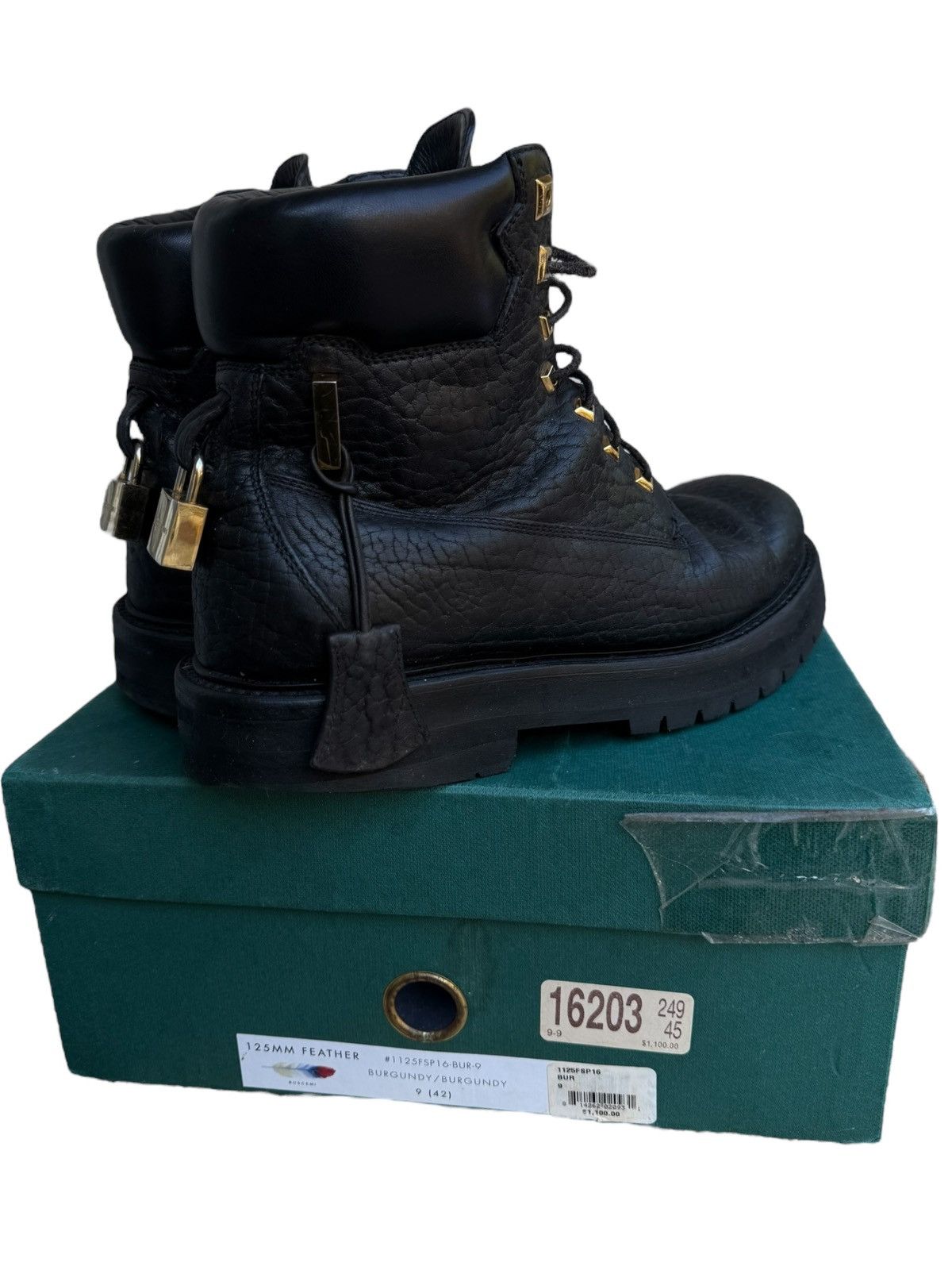 Buscemi Buscemi leather combat boots Size US 9.5 / EU 42-43 - 6 Thumbnail