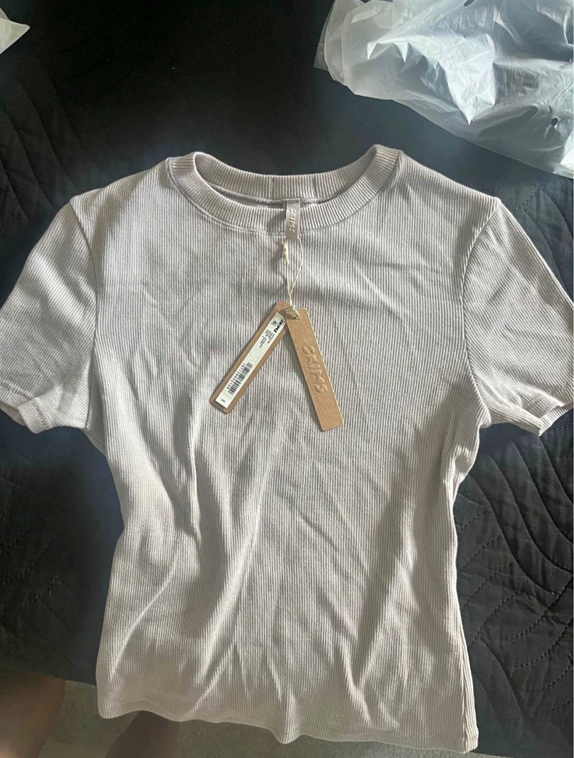 SKIMS Skims cotton jersey T-shirt Size S / US 4 / IT 40 - 1 Thumbnail