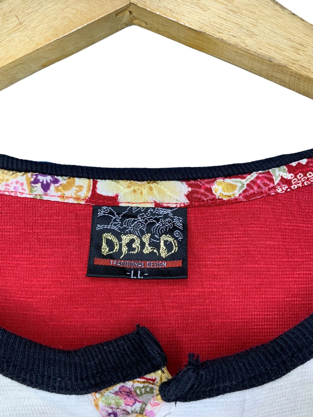 Vintage 2000s DBLD JAPAN tribal dragon tattoo sukajan longsleeve Size US L / EU 52-54 / 3 - 12 Thumbnail