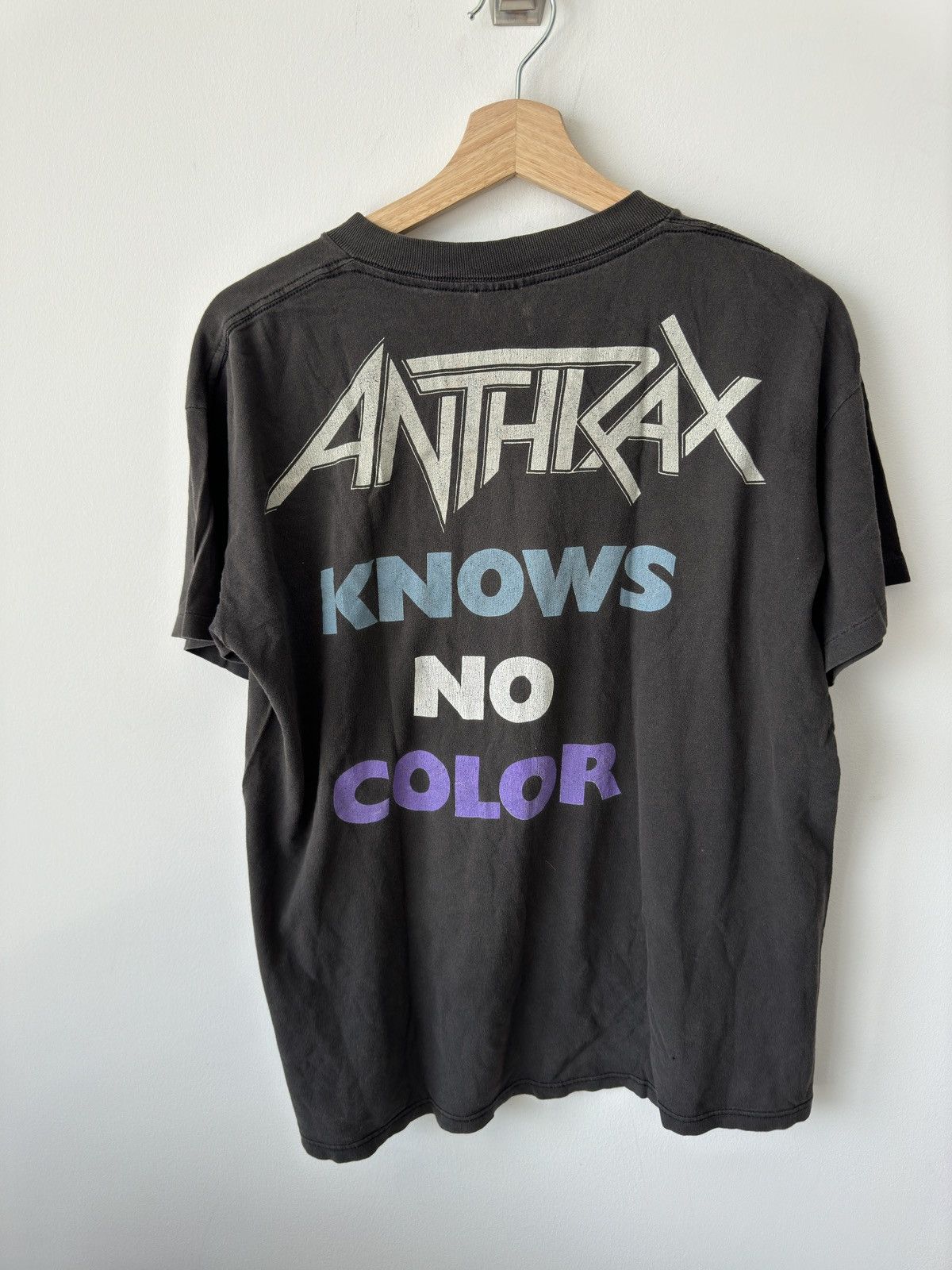 Vintage Vintage 80s Anthrax Tee Size US L / EU 52-54 / 3 - 4 Thumbnail