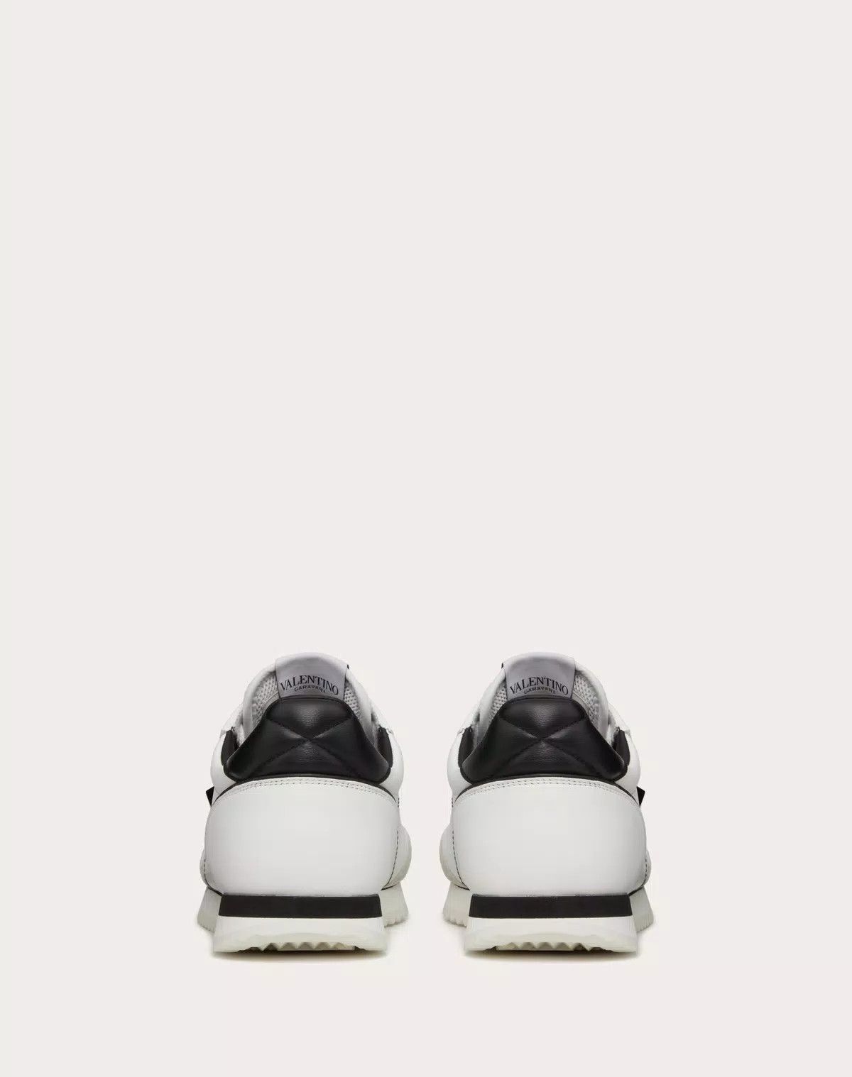 Valentino oc11z0625 Stud Around Low-Top Calfskin Sneaker in White Size US 11.5 / EU 44-45 - 3 Thumbnail