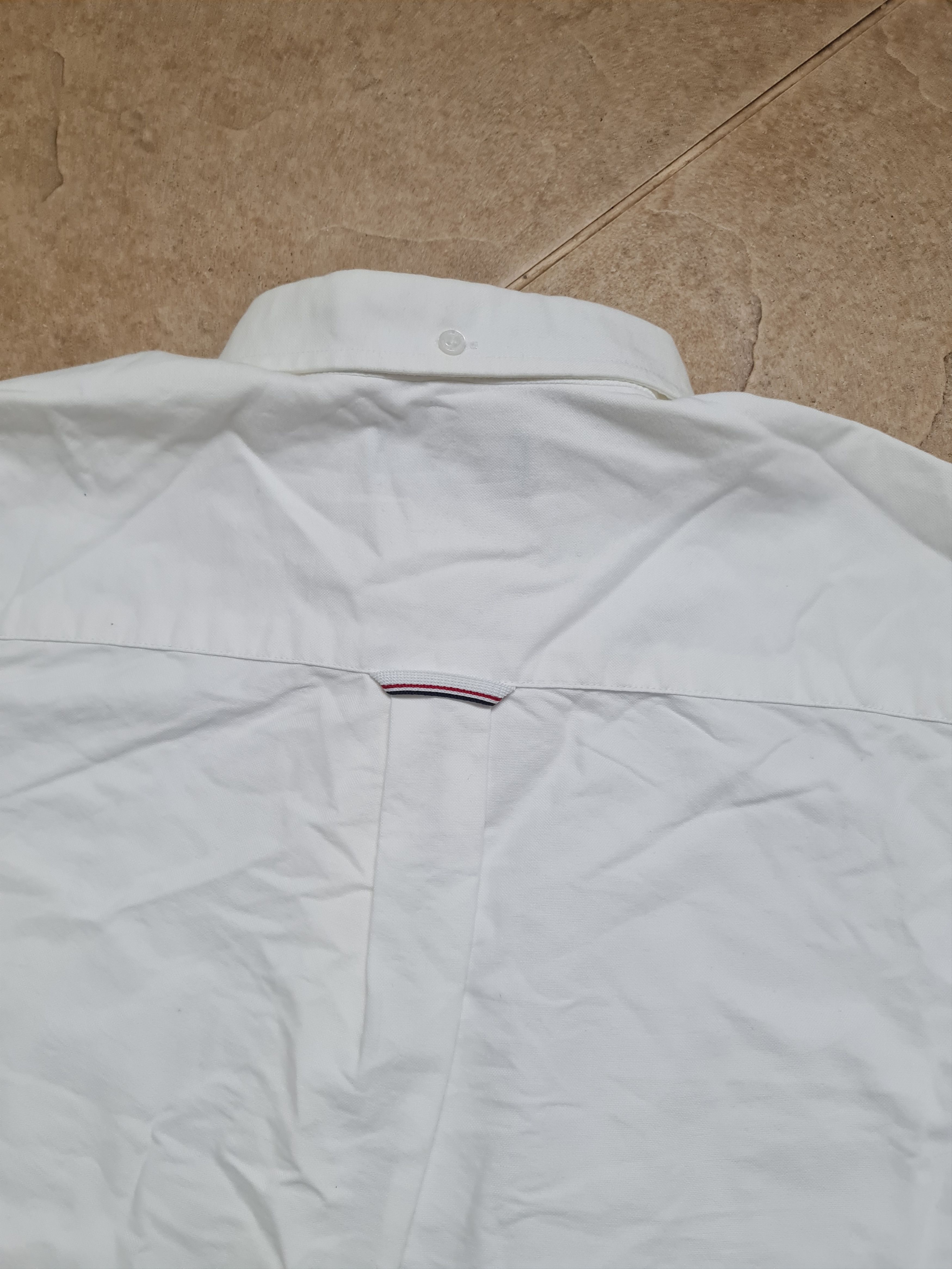 Fred Perry Fred Perry Oxford Shirt White Long Sleeve Cotton Button Down Size US M / EU 48-50 / 2 - 15 Thumbnail