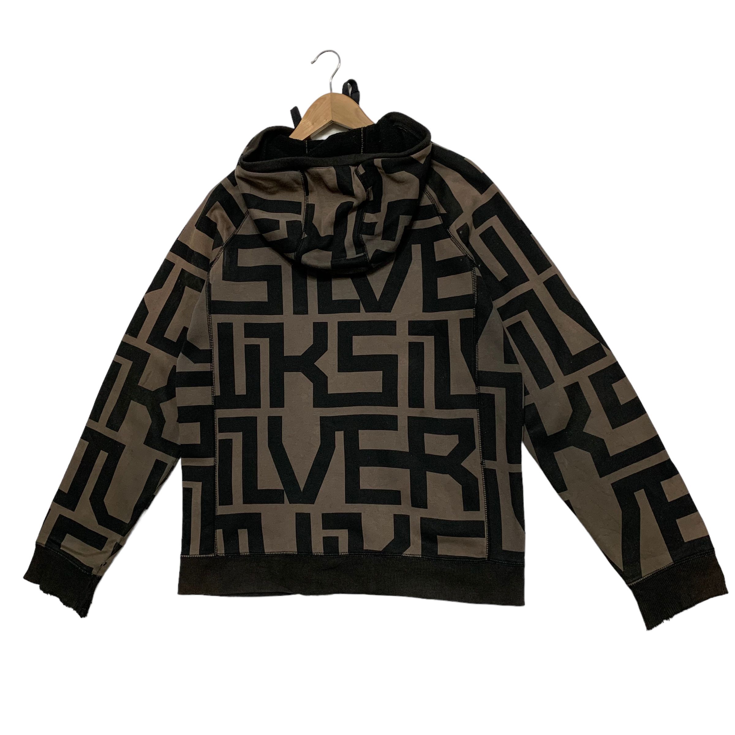 Quiksilver Quiksilver Monogram Fullprint Hooded Zipper Jacket Size US M / EU 48-50 / 2 - 5 Thumbnail