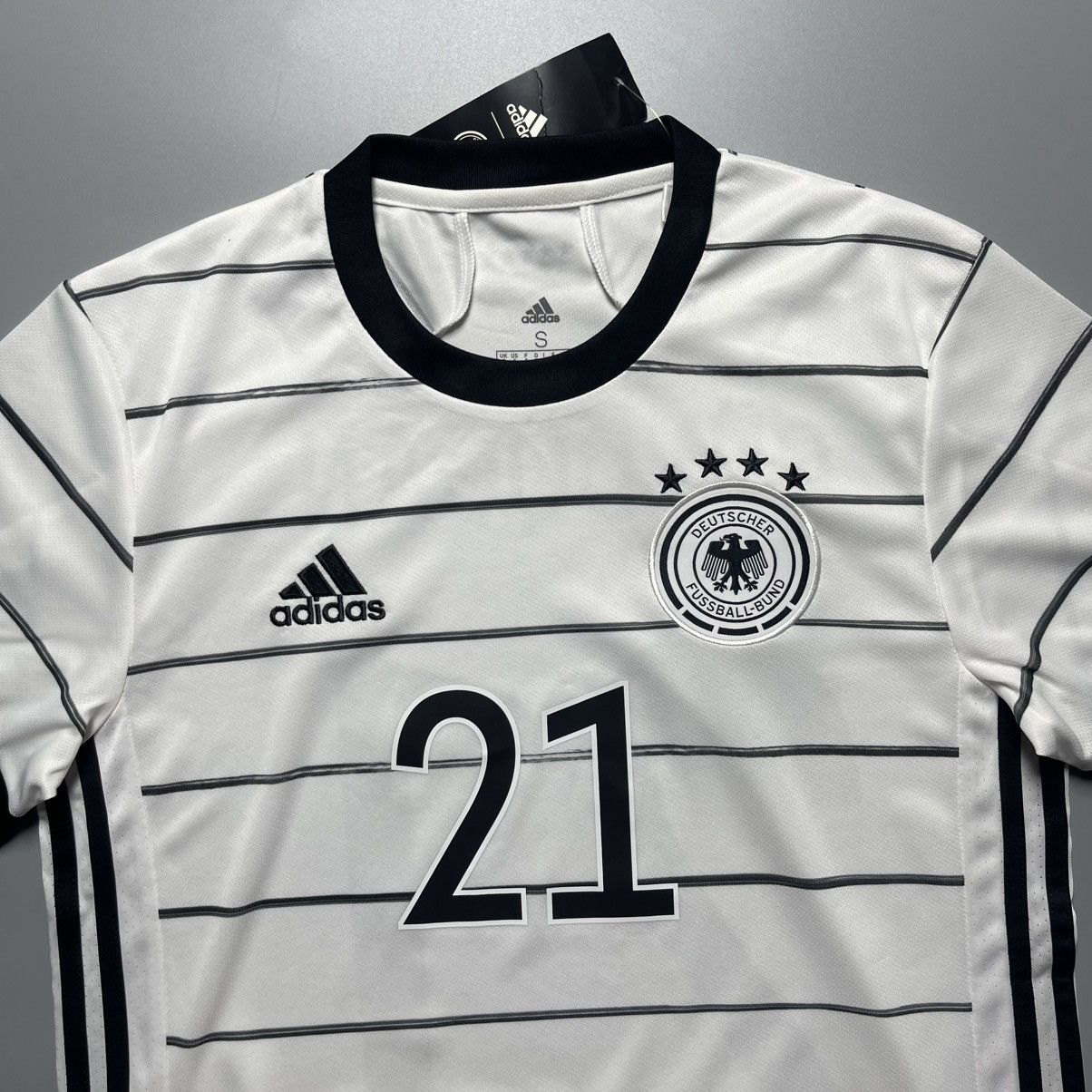 Adidas GERMANY ADIDAS 2020 EURO FOOTBALL HOME JERSEY #21 GUNDOGAN Size US S / EU 44-46 / 1 - 4 Thumbnail