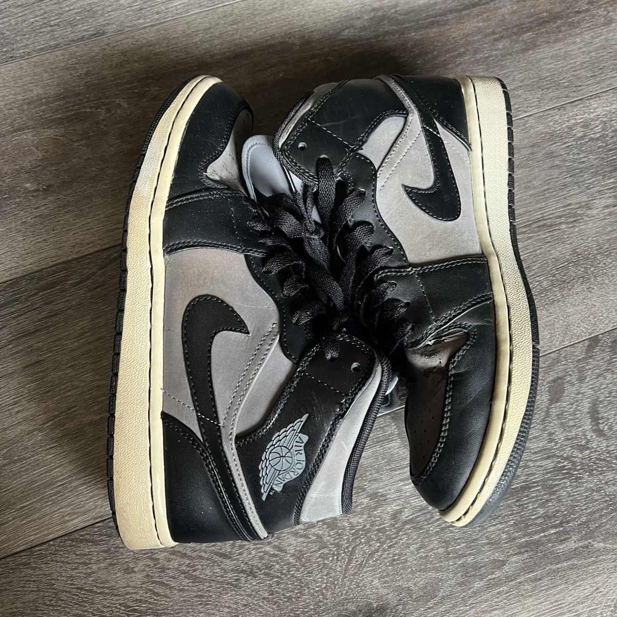 Nike × Vintage Vintage Air Jordan 1 Mid Cool Grey 364770-023 Shoes Size 7.5 Size US 7.5 / EU 40-41 - 3 Thumbnail