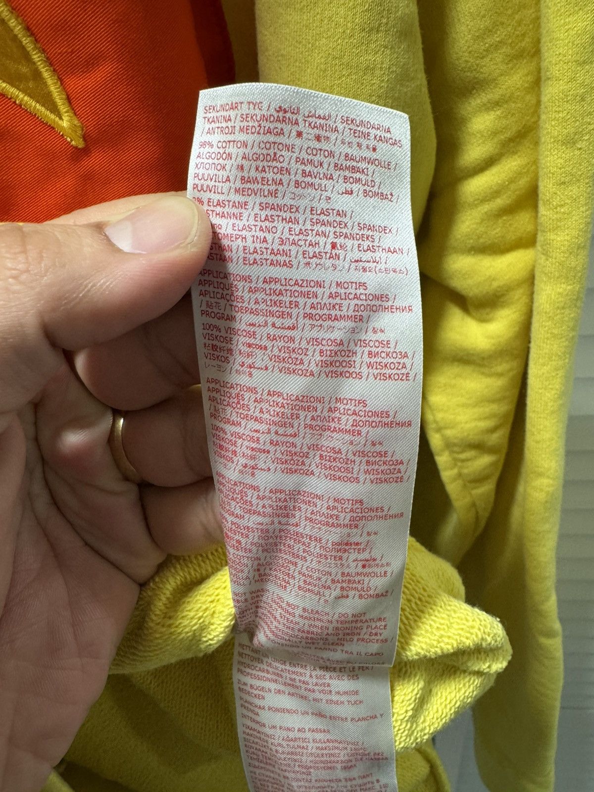 Marni × No Vacancy Inn Marni x No Vacancy Hoodie (Yellow) Size US XL / EU 56 / 4 - 5 Thumbnail