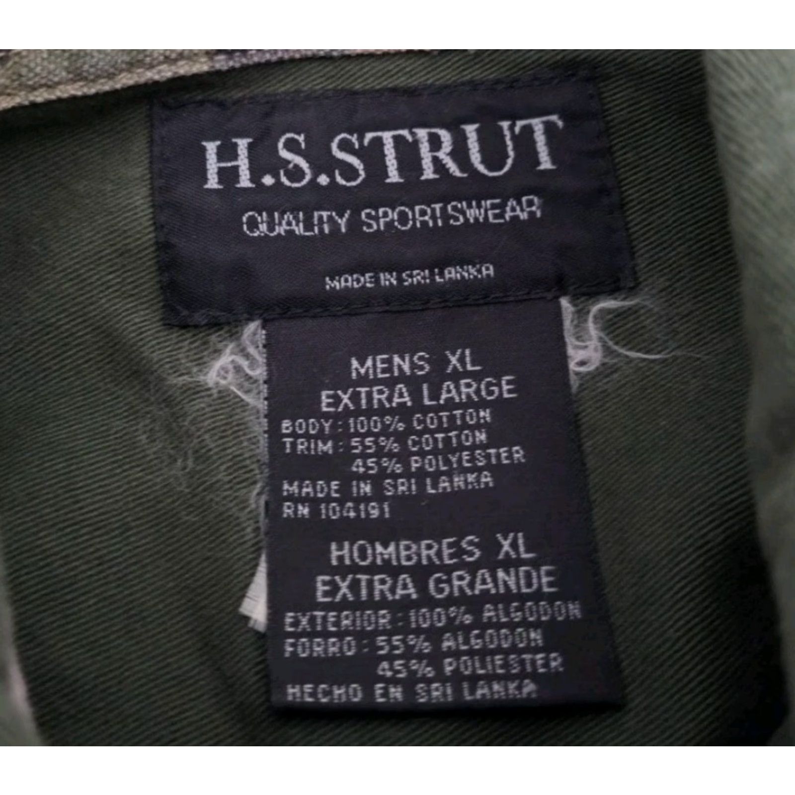 Vintage H.S. Strut Sportswear Hunting Shooting Button Down LS Shirt Camo Green XL Size US XL / EU 56 / 4 - 6 Thumbnail