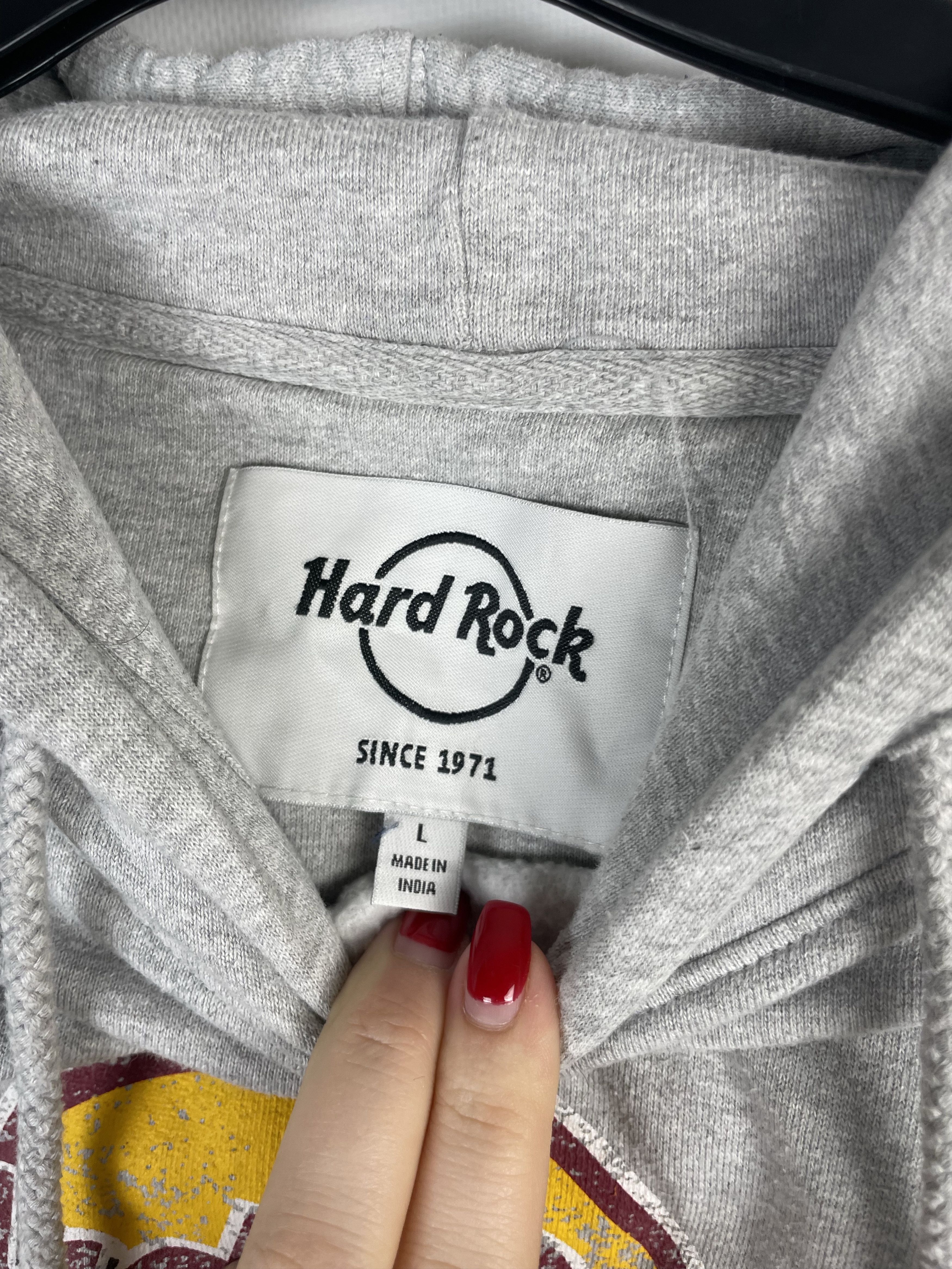 Hard Rock Cafe × Vintage Vintage Hard Rock Cafe Hoodies Size US L / EU 52-54 / 3 - 6 Thumbnail