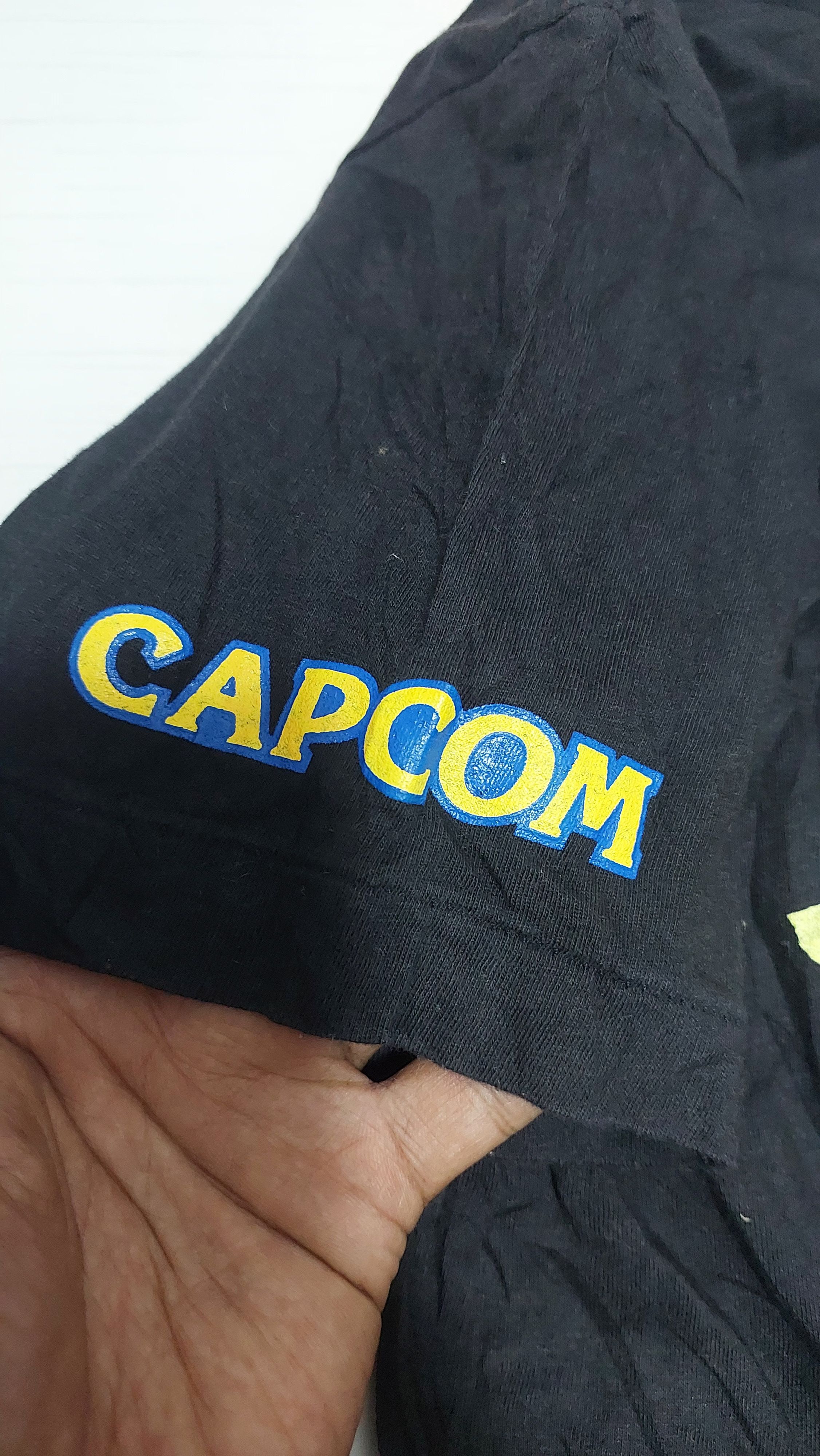 Playstation VINTAGE CAPCOM STREET FIGHTER CHAMPIONSHIP GAMES TSHIRT Size US L / EU 52-54 / 3 - 10 Thumbnail