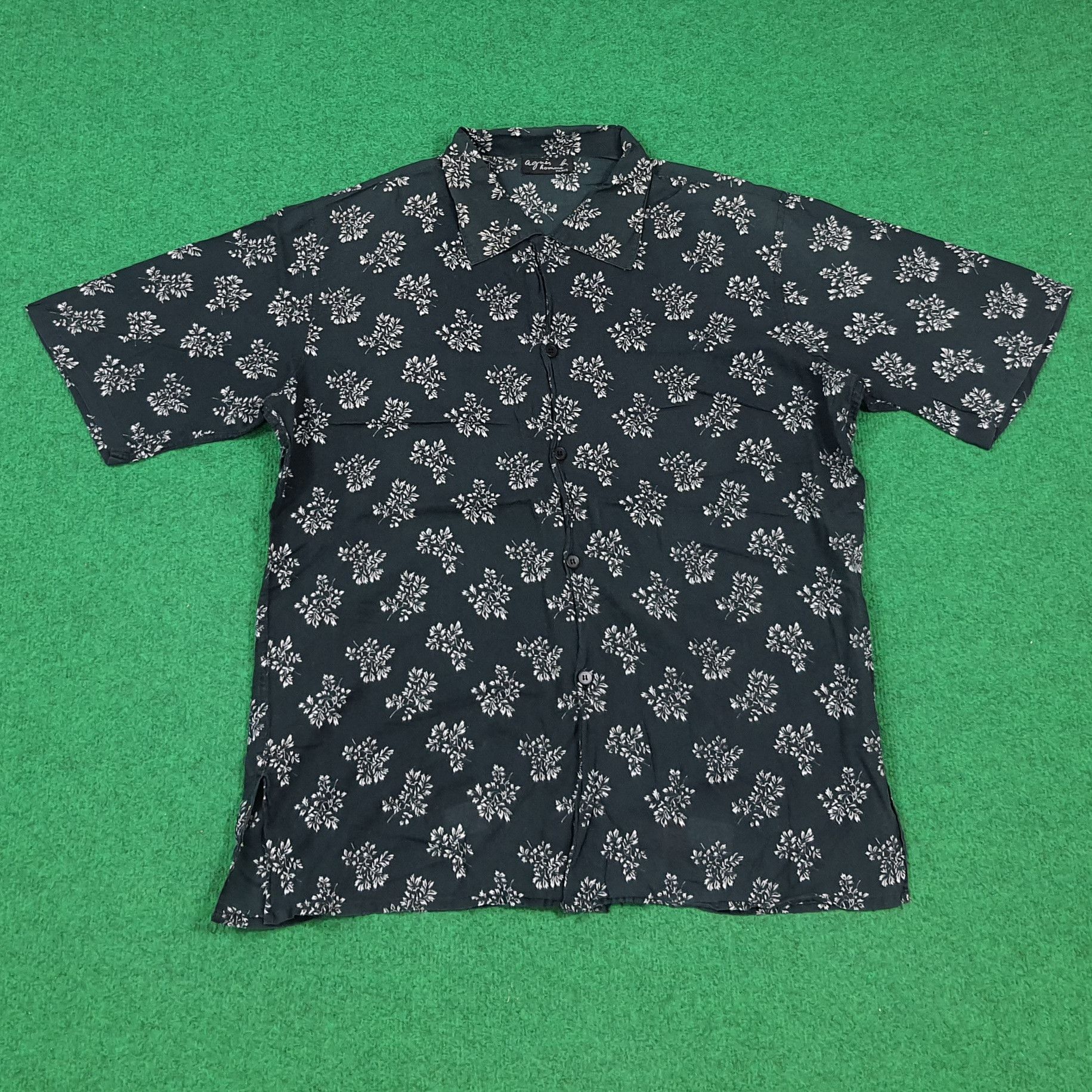 agnes b. Vintage Agnes b. Homme Paris Button Up Shirt C299N29 Size US M / EU 48-50 / 2 - 1 Thumbnail