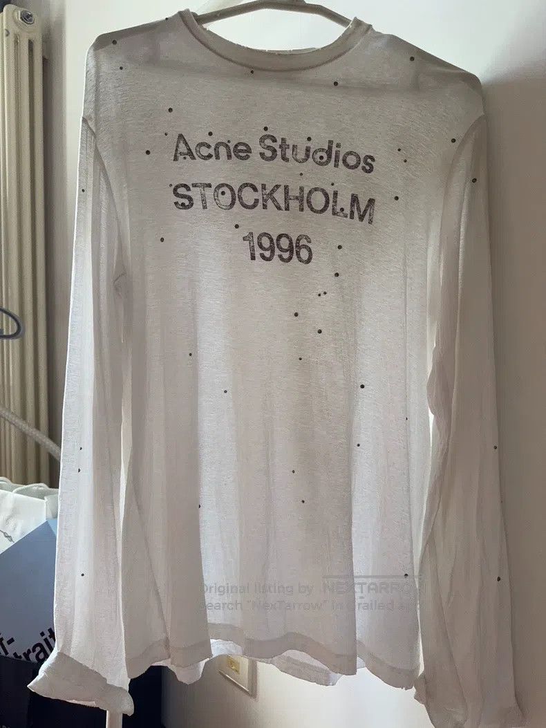 Acne Studios Acne Studios Spray-Painted Vintage Distressed Casual Long- Size US XS / EU 42 / 0 - 8 Thumbnail