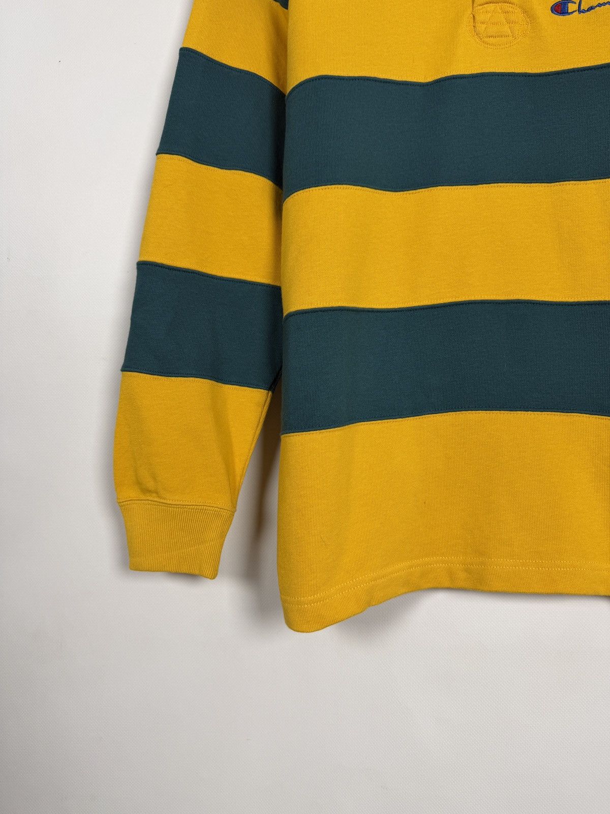 Champion Champion Long Sleeve Striped Rugby Shirt Streetwear Size S Size US S / EU 44-46 / 1 - 4 Thumbnail