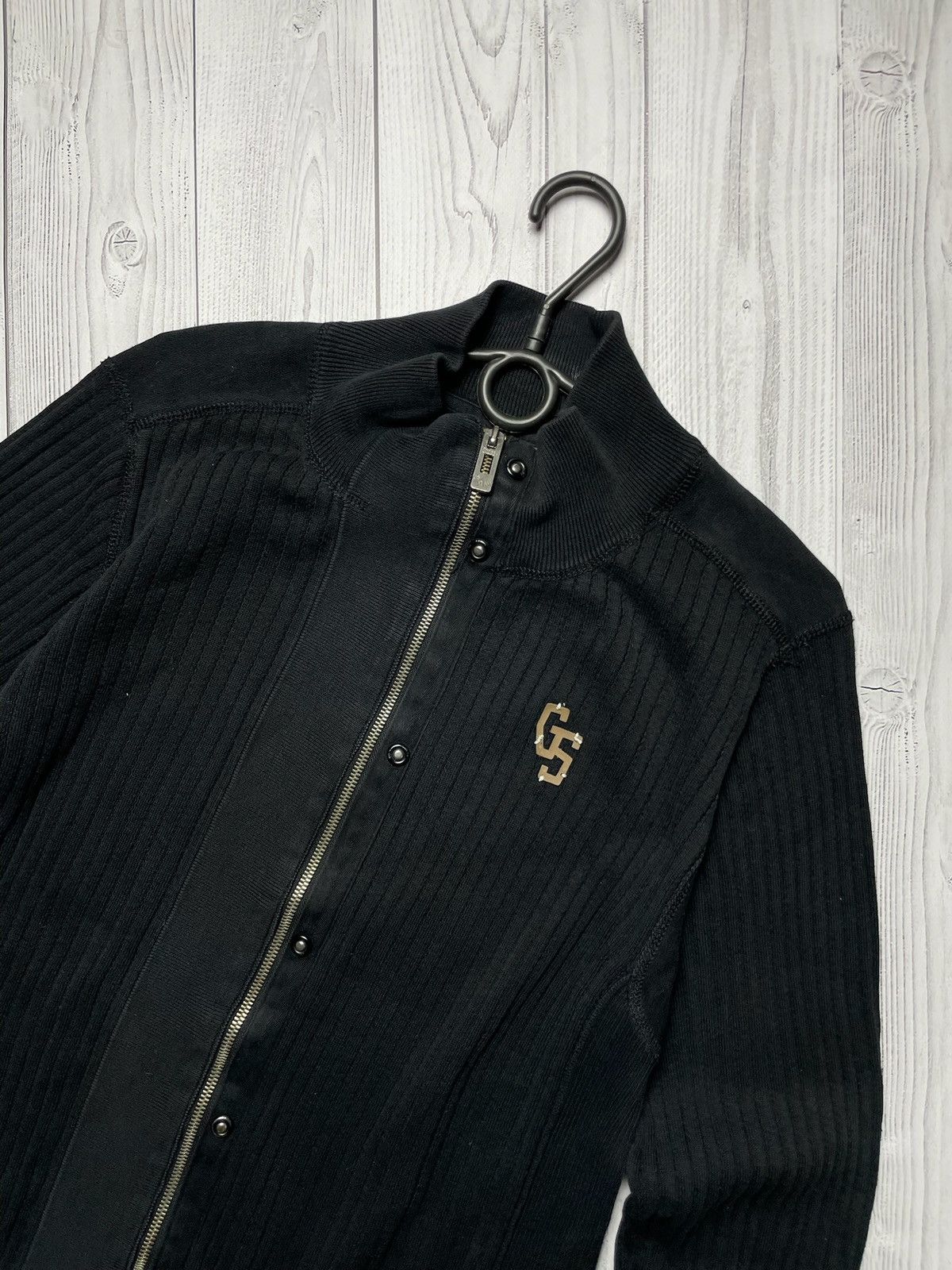 G-Star × Vintage Vintage G-Star Raw zip sweater size M/L avant-garde Y2K Size US M / EU 48-50 / 2 - 2 Thumbnail