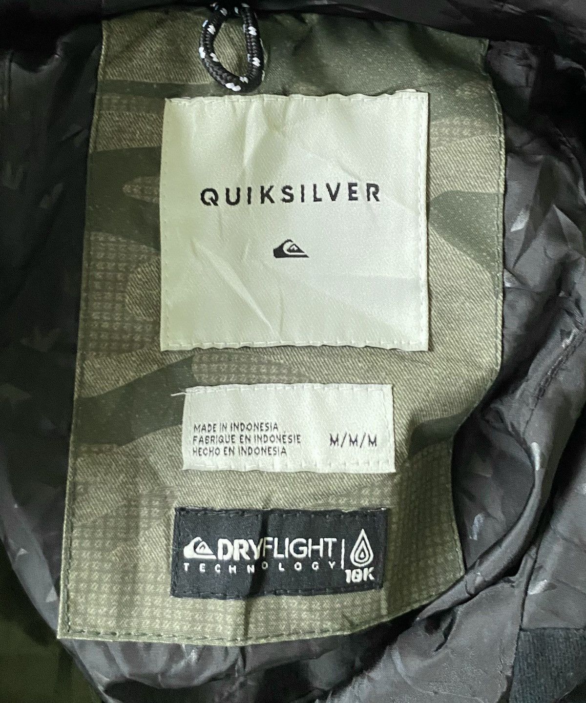 Quiksilver Vintage Brand Quiksilver Dry Flight Ski Jacket 2000s Size US M / EU 48-50 / 2 - 9 Thumbnail