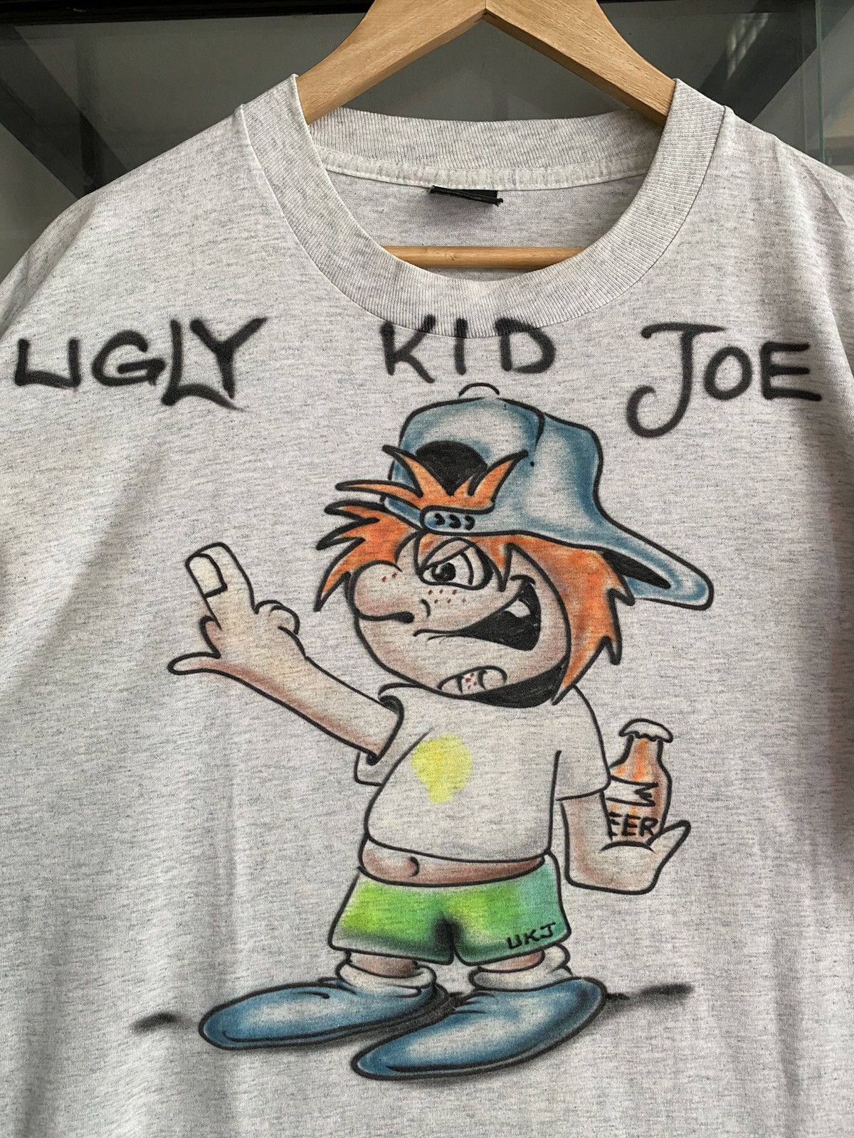 Band Tees Ugly Kid Joe Screen Stars Single Stitch Vintage Shirt Size US XL / EU 56 / 4 - 3 Thumbnail