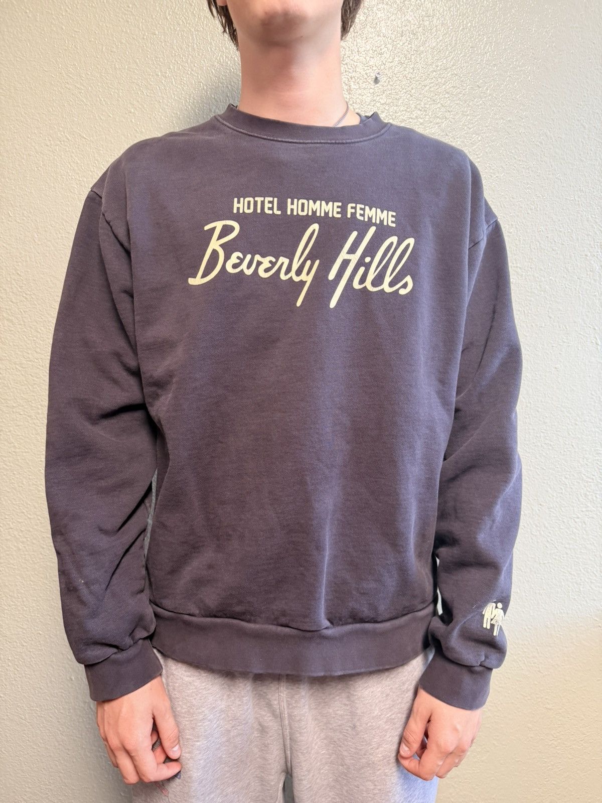 Homme + Femme La Homme + Femme Beverly Hills Pullover Size US L / EU 52-54 / 3 - 1 Thumbnail