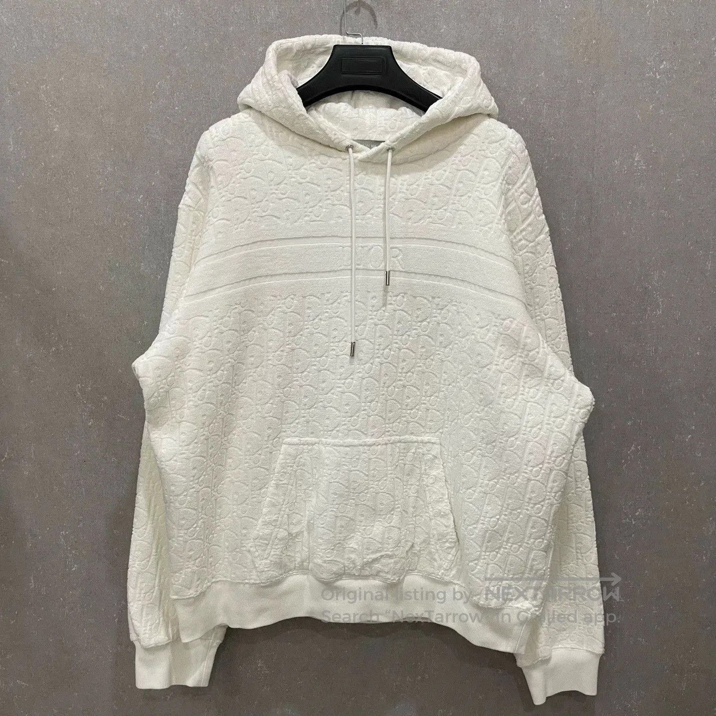 Dior Dior Embossed Logo Towel Hoodie. Size US XXL / EU 58 / 5 - 1 Thumbnail