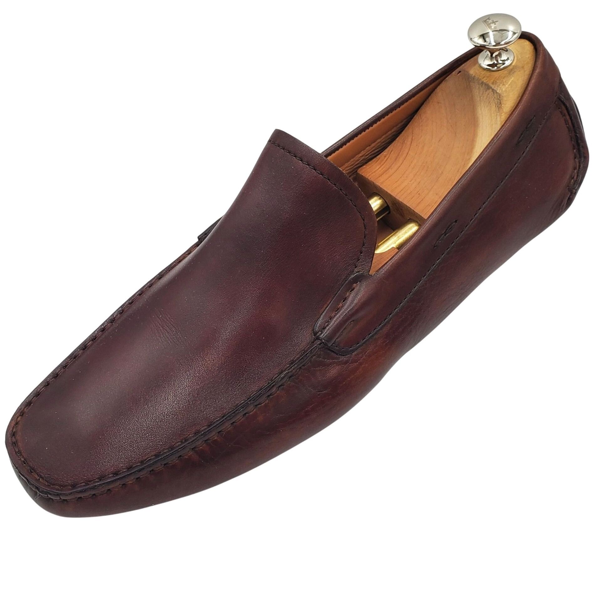 Florsheim Florsheim Men's size 10 Brown Leather Slip-On Casual Driving Size US 10 / EU 43 - 6 Thumbnail