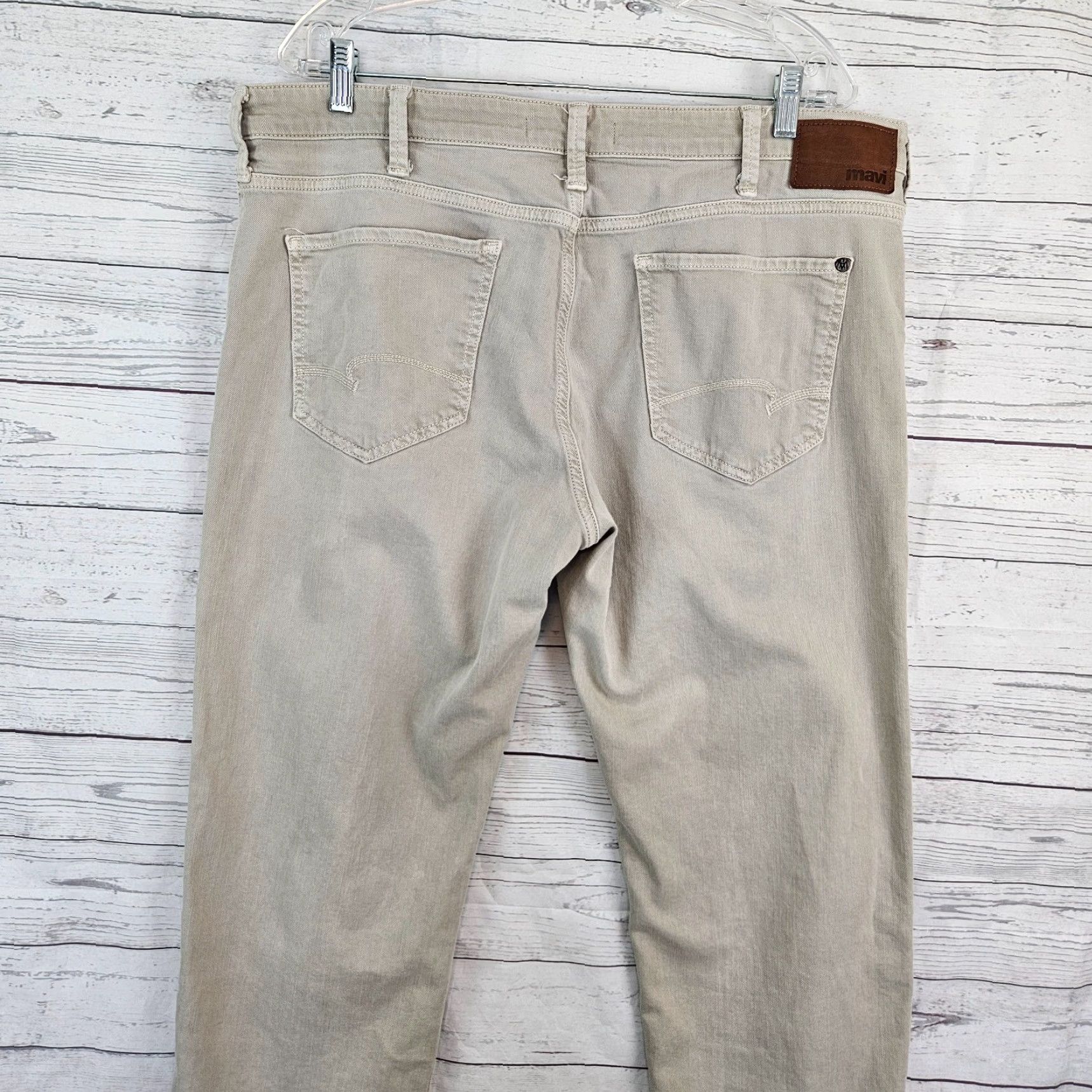Mavi Mavi Mens Matt Relaxed Straight Leg Jeans Sz 38 Gray Cotton Blend Jeans Mens 38 Gray Straight 33in Size US 38 / EU 54 - 4 Thumbnail