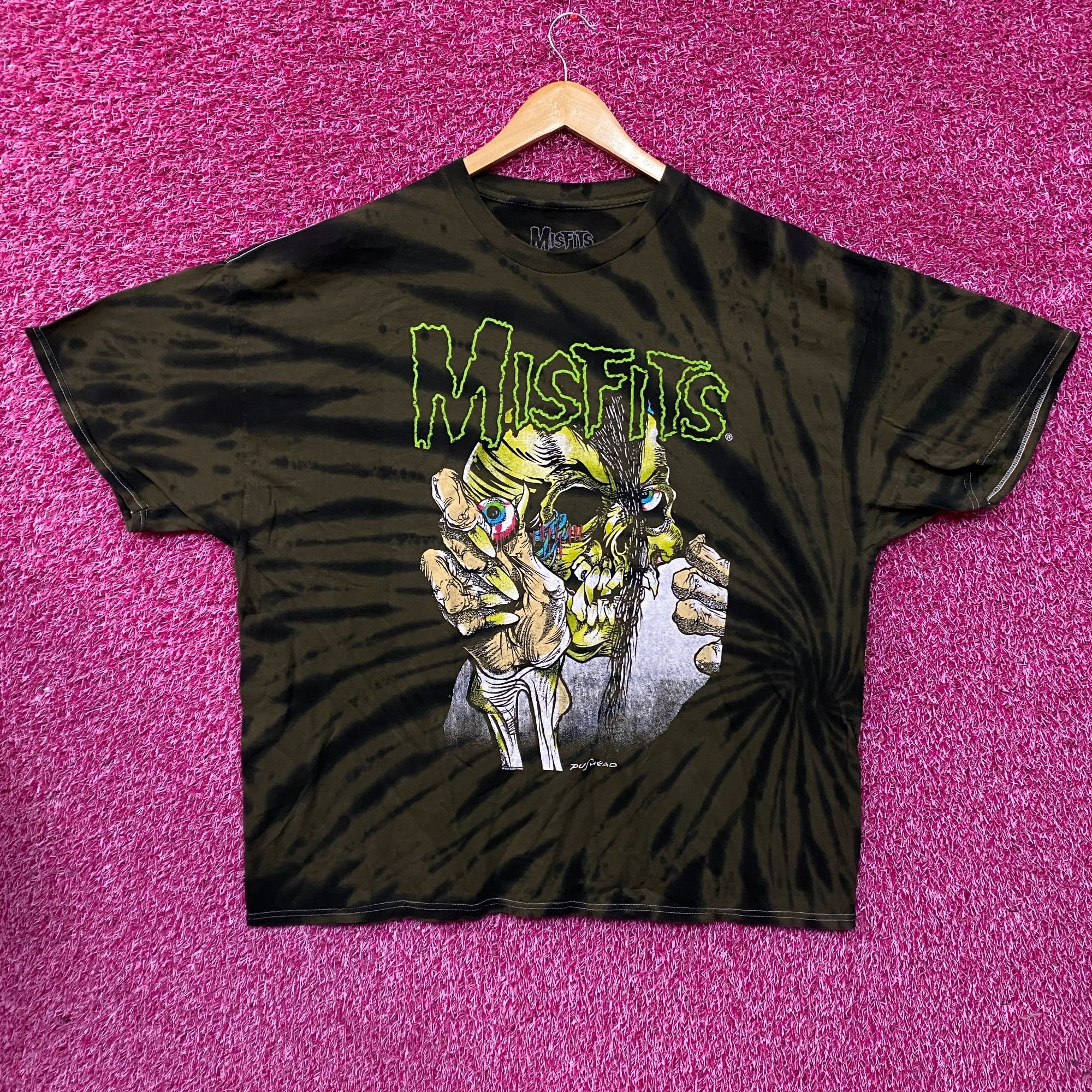 Band Tees × Misfits Misfits Mommy Can I Go Out & Kill Oversized Band Tie Dye Ext Size US XL / EU 56 / 4 - 1 Thumbnail