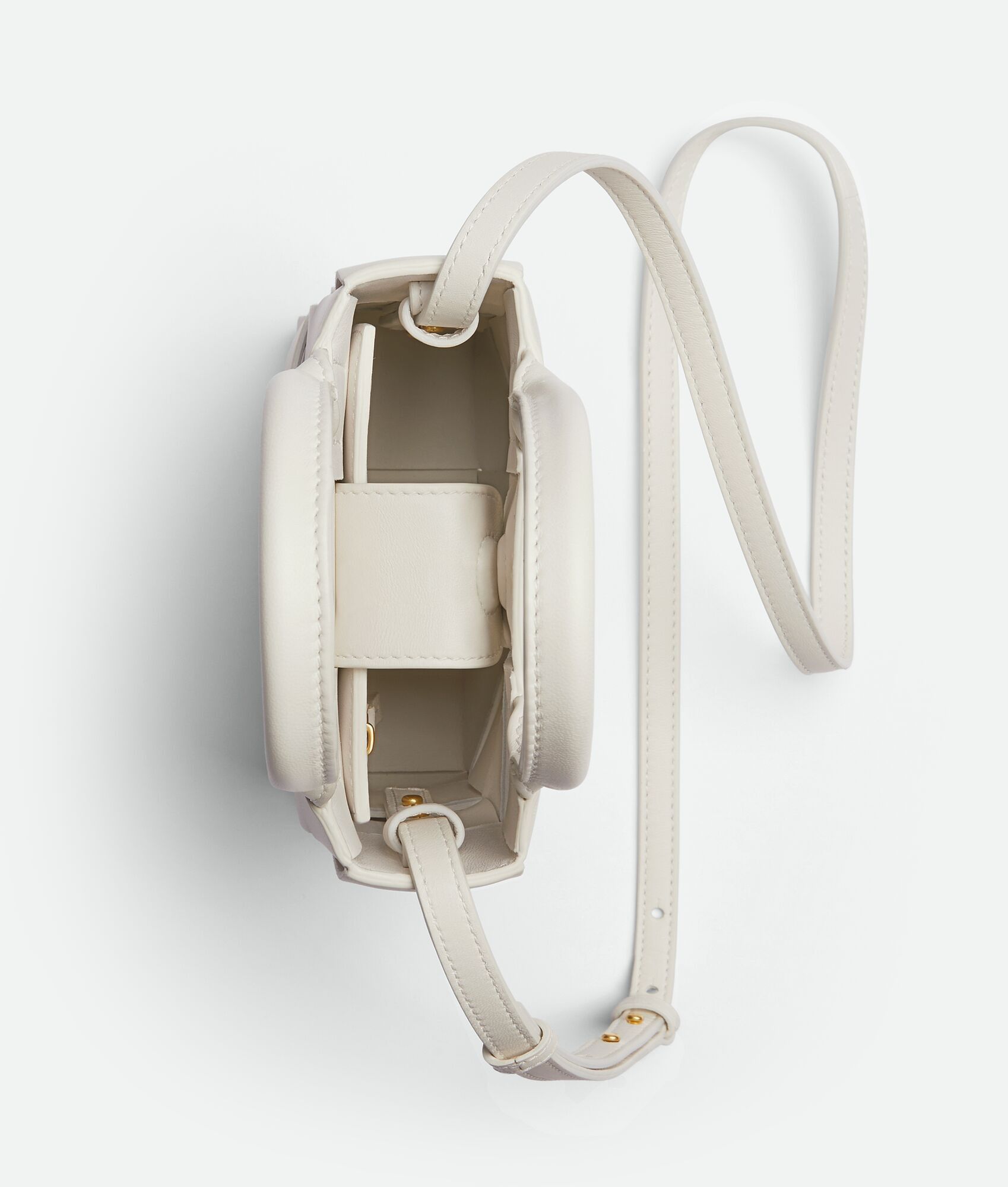 Bottega Veneta o1n1vont0325 Size: OS / Unisex Mini Cassette Tote Bag White Size ONE SIZE - 3 Thumbnail
