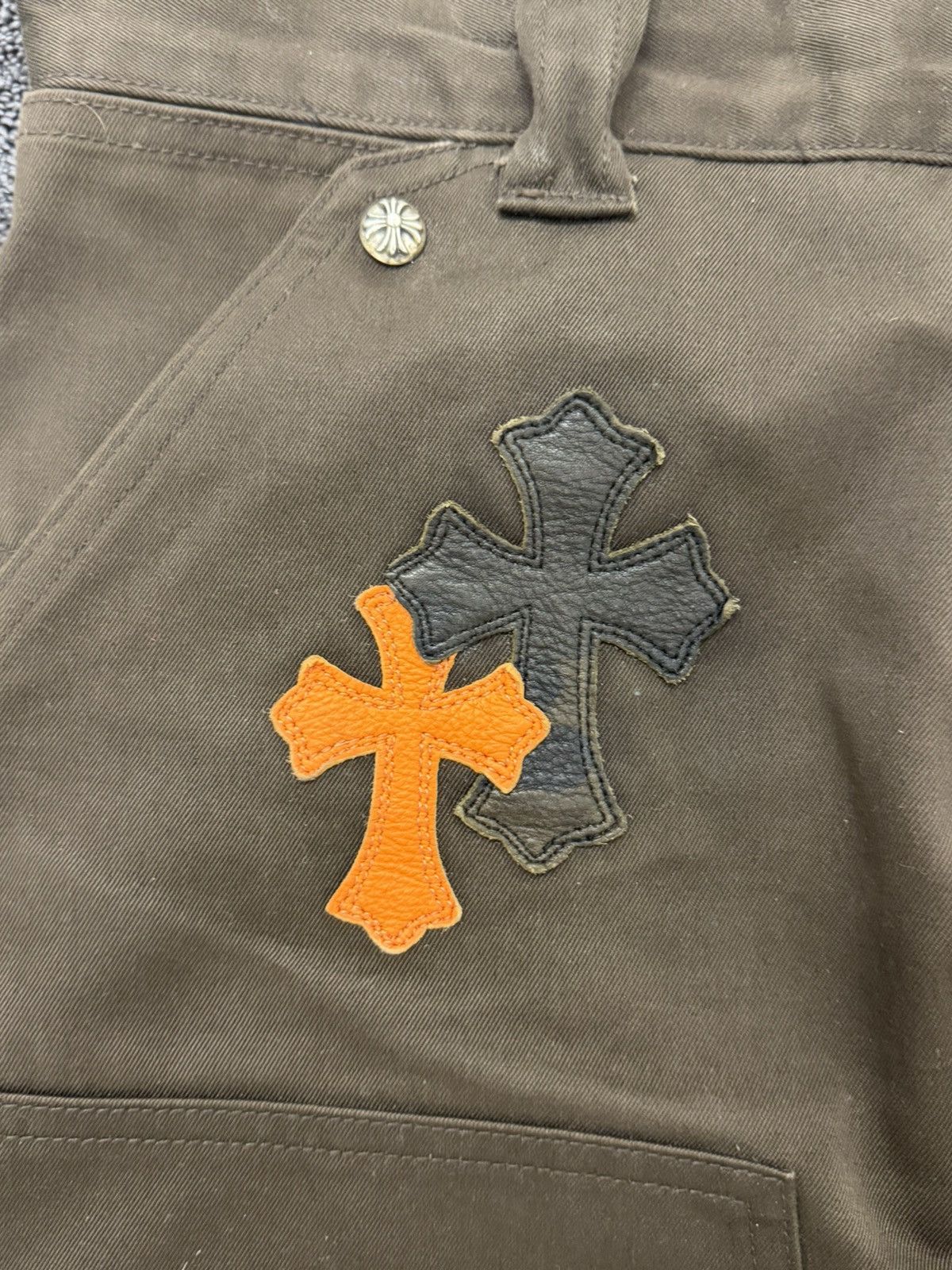 Chrome Hearts 23 Patched Brown Carpenters Size US 32 / EU 48 - 9 Thumbnail