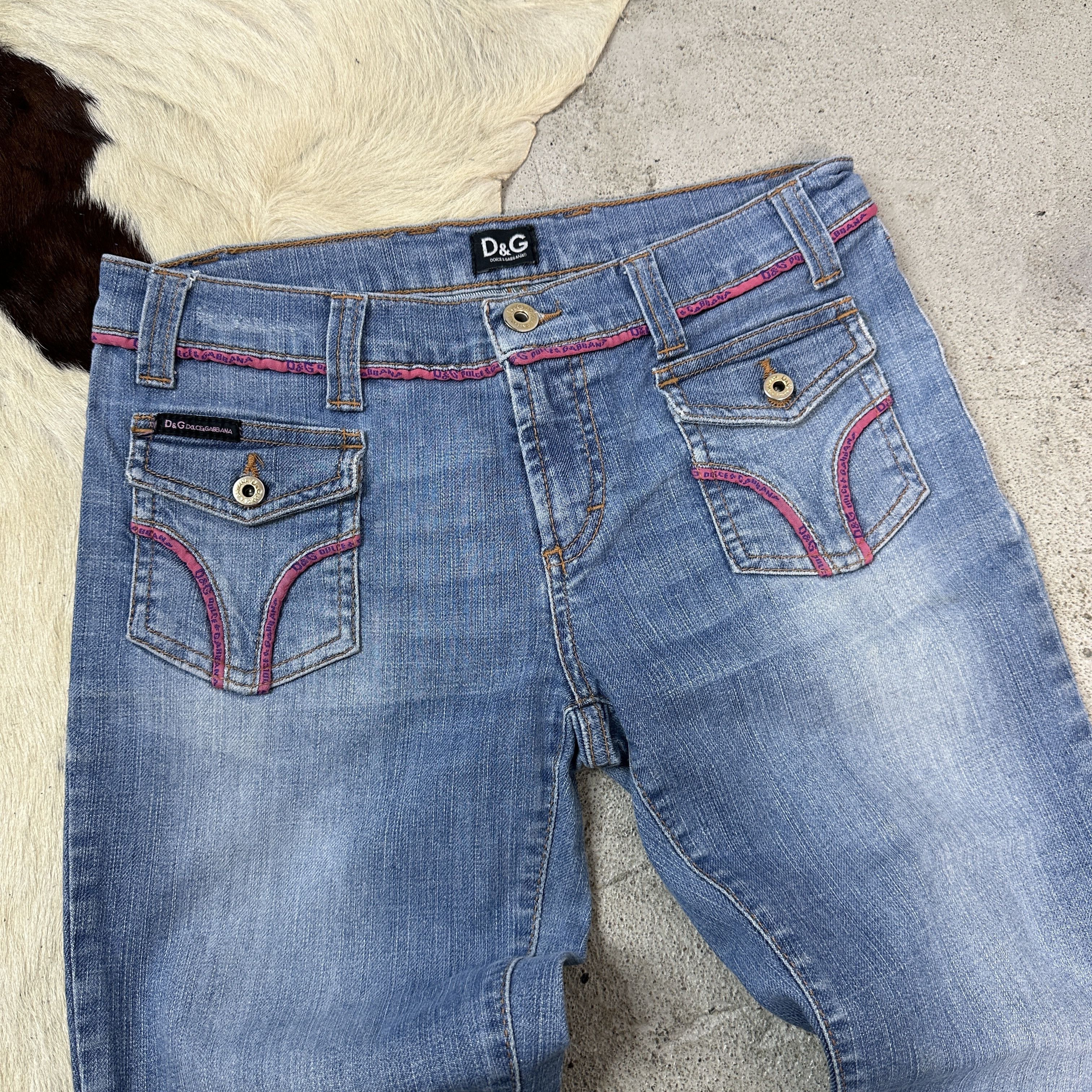 Dolce & Gabbana × Vintage Skinny Jeans Vintage Dolce & Gabbana 00s Size 38" / US 16 / IT 52 - 2 Thumbnail