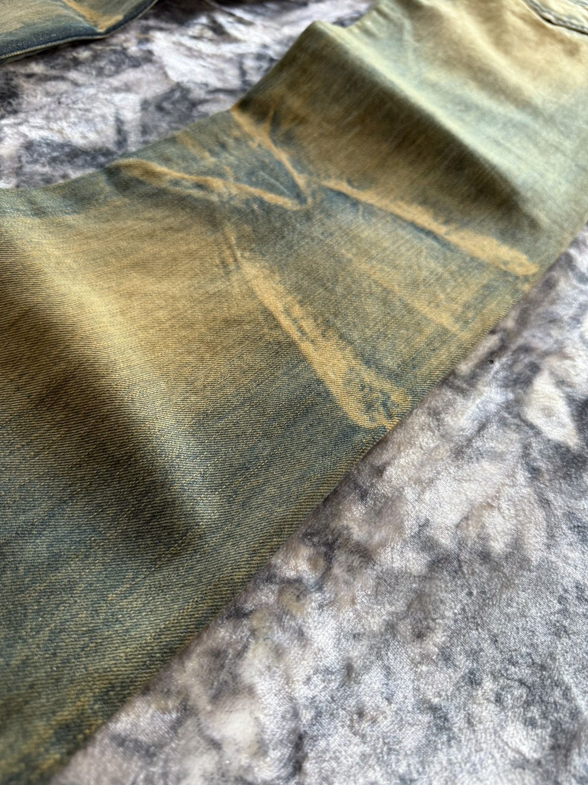 If Six Was Nine Flared Semantic Design Muddy Wash Claw Mark Jeans Size US 30 / EU 46 - 16 Thumbnail