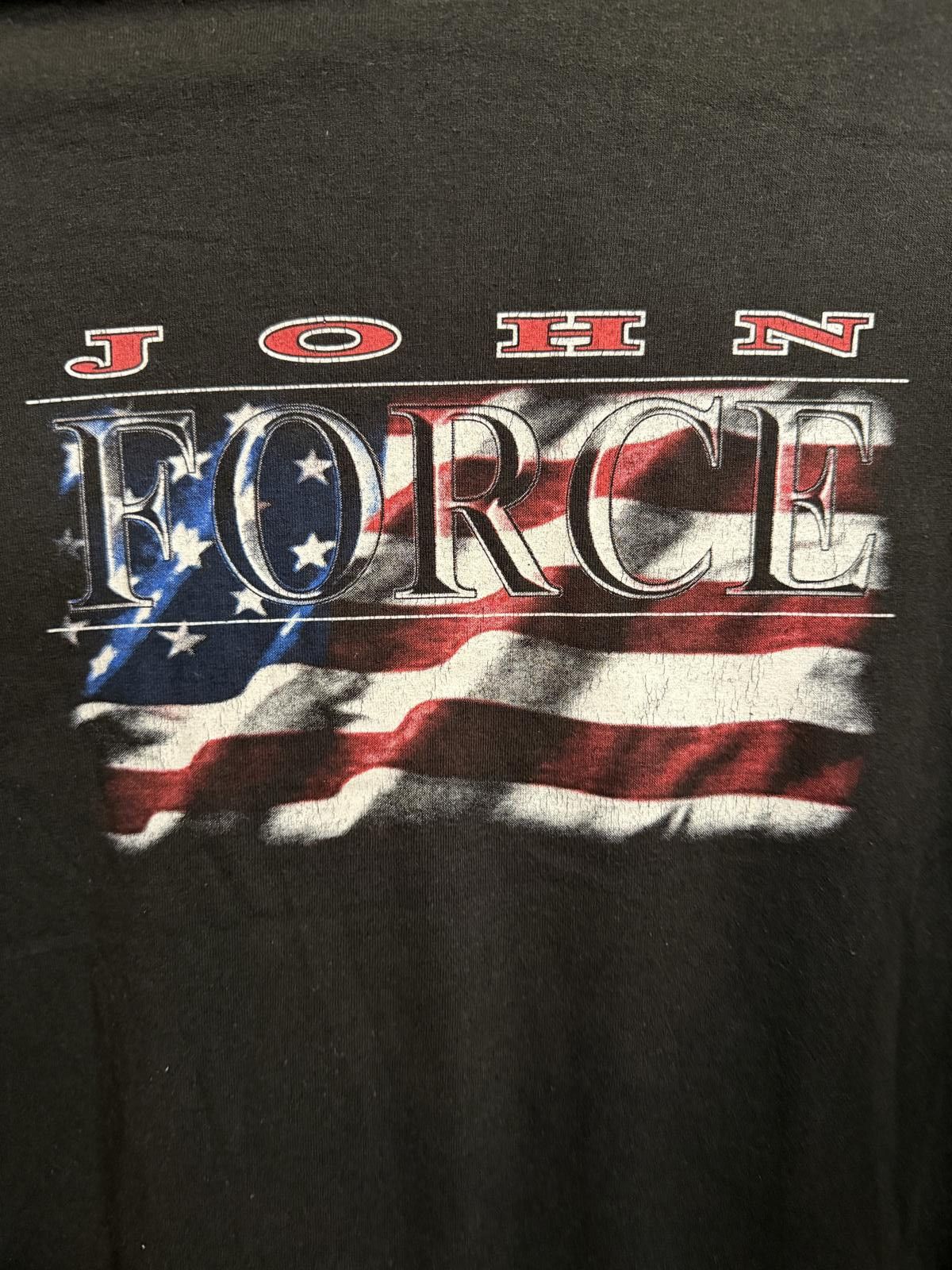 Jerzees VTG John Force Drag Racing T-shirt Castrol GTX Flames XL Size US XL / EU 56 / 4 - 4 Thumbnail