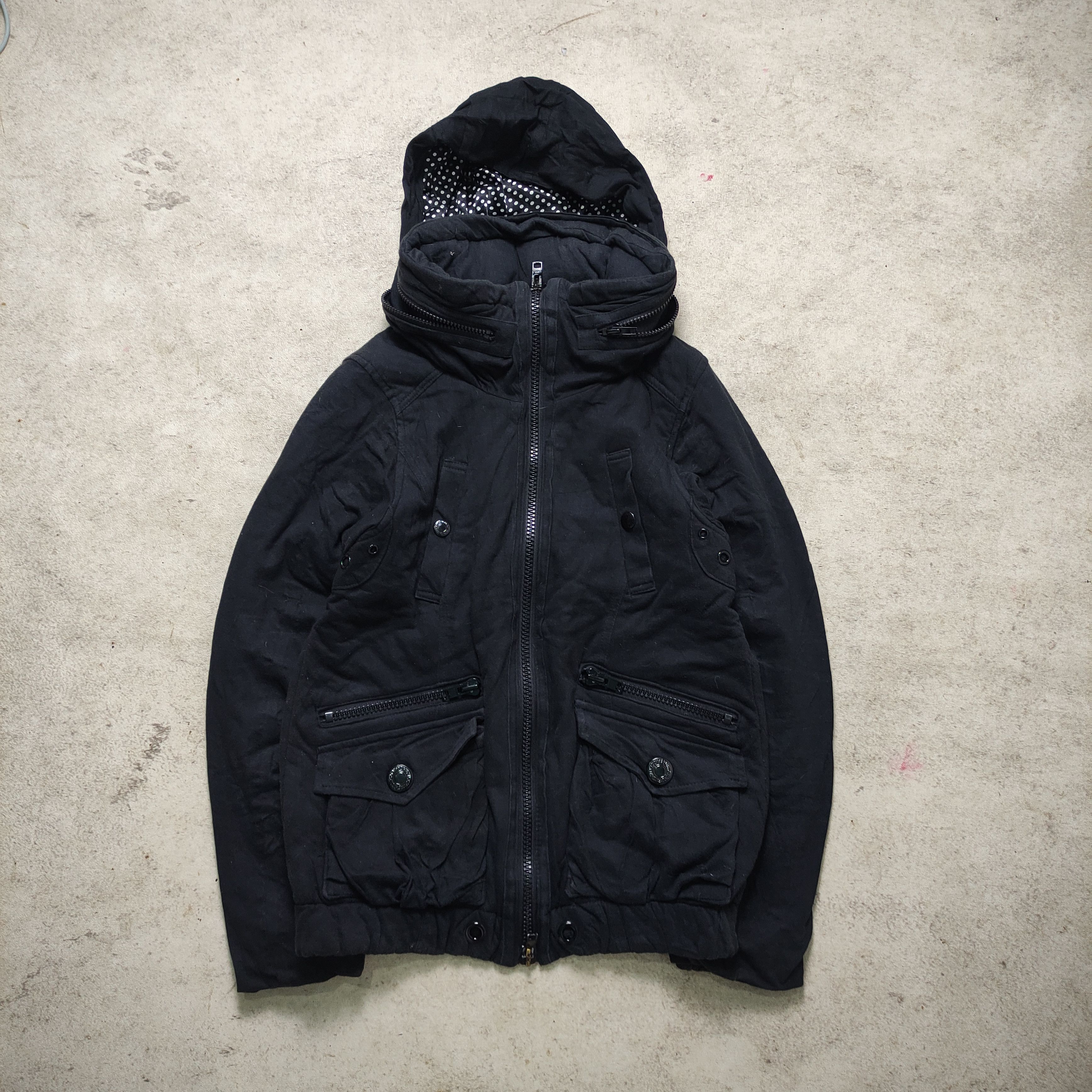 14th Addiction × If Six Was Nine × Le Grande Bleu (L.G.B.) One Way Bono Jacket Japanese Brand Size US M / EU 48-50 / 2 - 1 Thumbnail