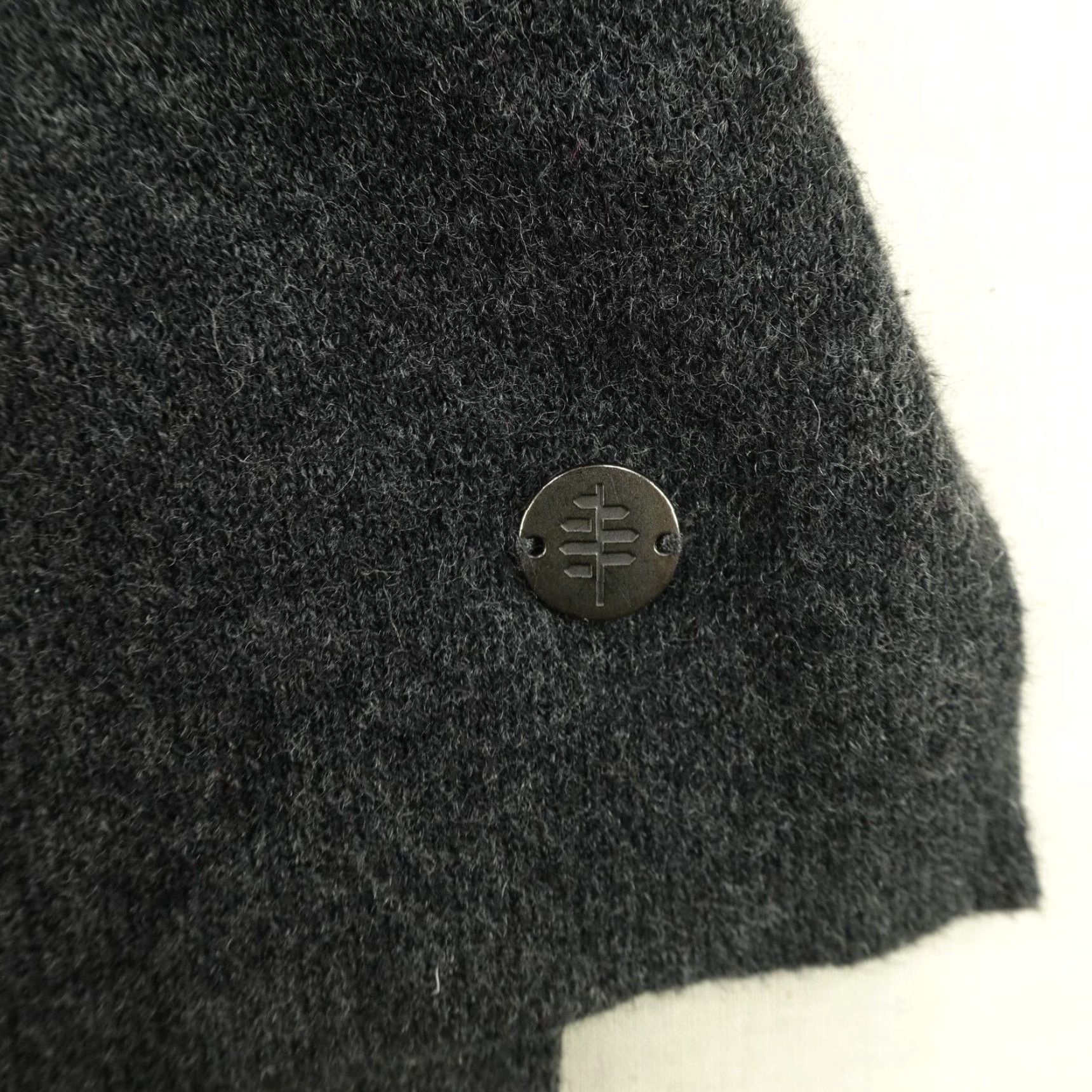 Royal Robbins VINTAGE Royal Robbins Sweater Shirt Womens Medium Gray Turtleneck Merino Wool Slim Fit 90s-Outdoor Ladies Size M / US 6-8 / IT 42-44 - 4 Thumbnail