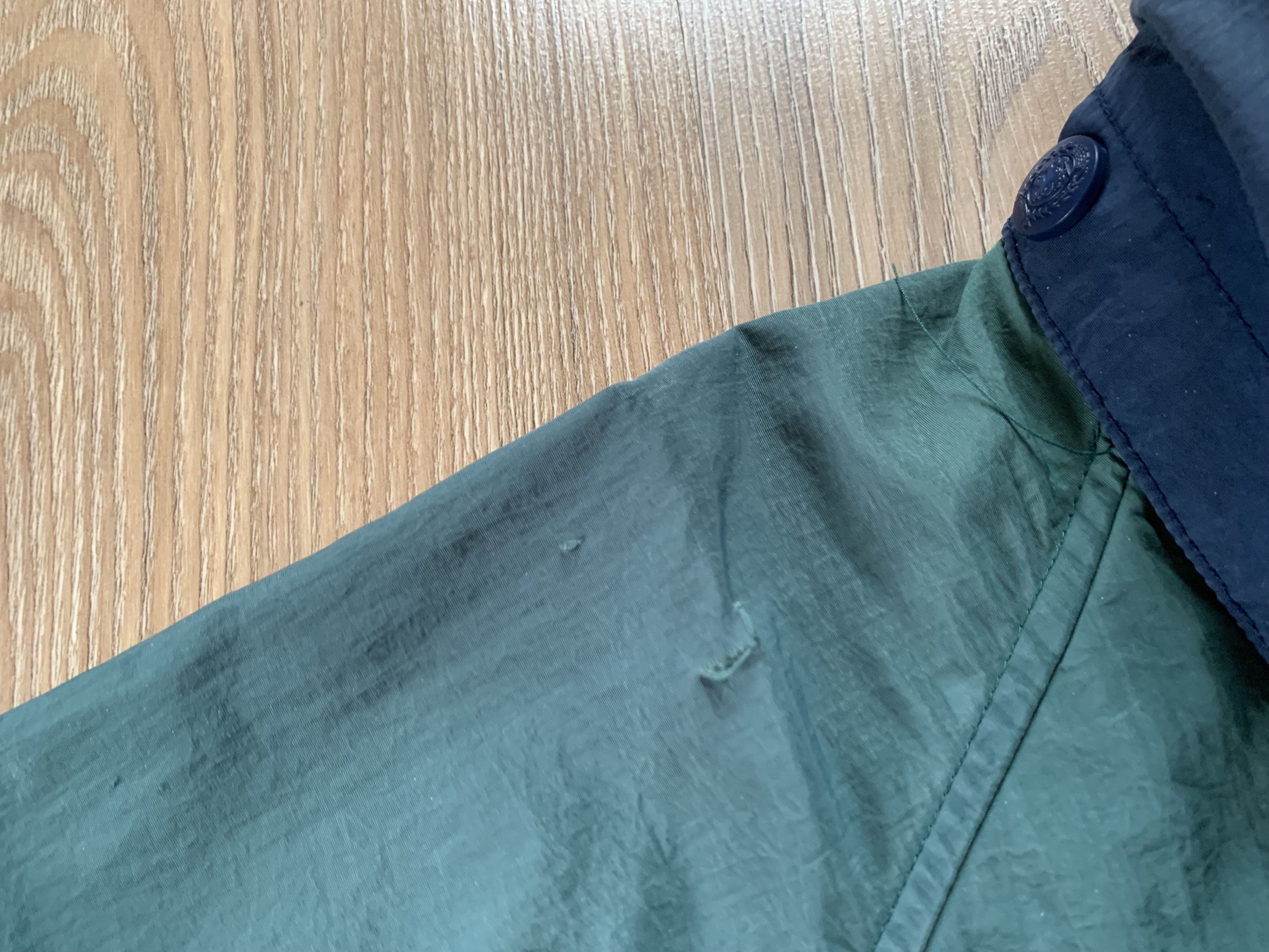 Tommy Hilfiger × Vintage Vintage Tommy Hilfiger Green Windbreaker Jacket 90s Size US XXL / EU 58 / 5 - 11 Thumbnail