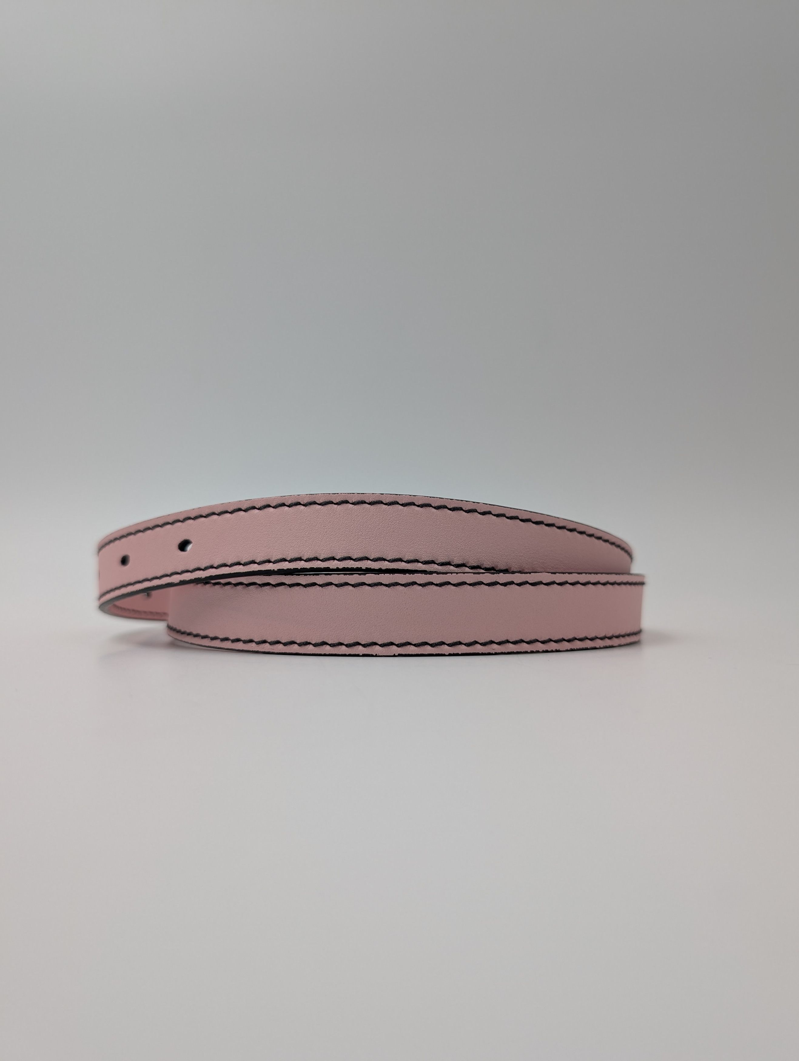 Dior Dior Pink Leather Belt With Logo Buckle Size ONE SIZE - 4 Thumbnail