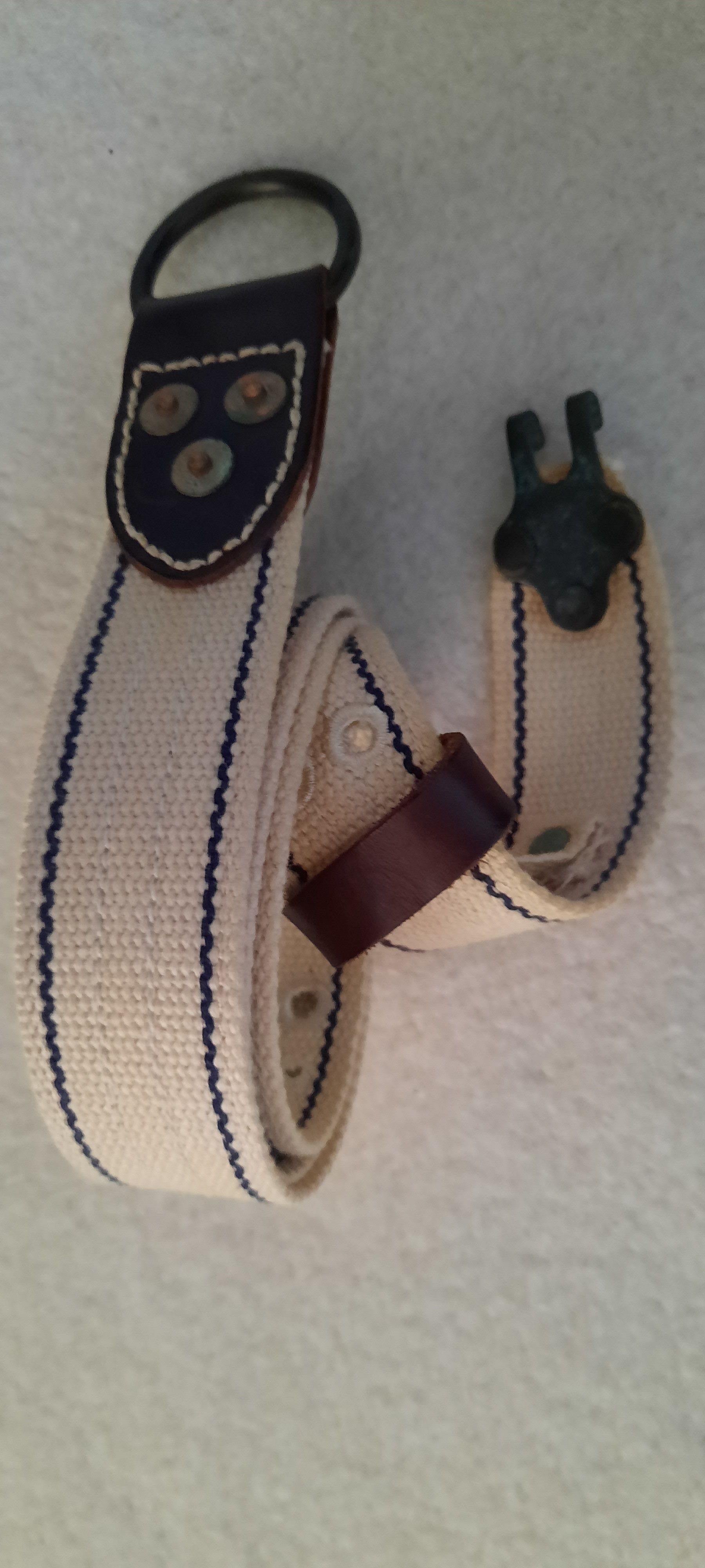 RRL Ralph Lauren RRL RALPH LAUREN Canvas Belt O-Ring Hook 34 Size 34 - 2 Thumbnail