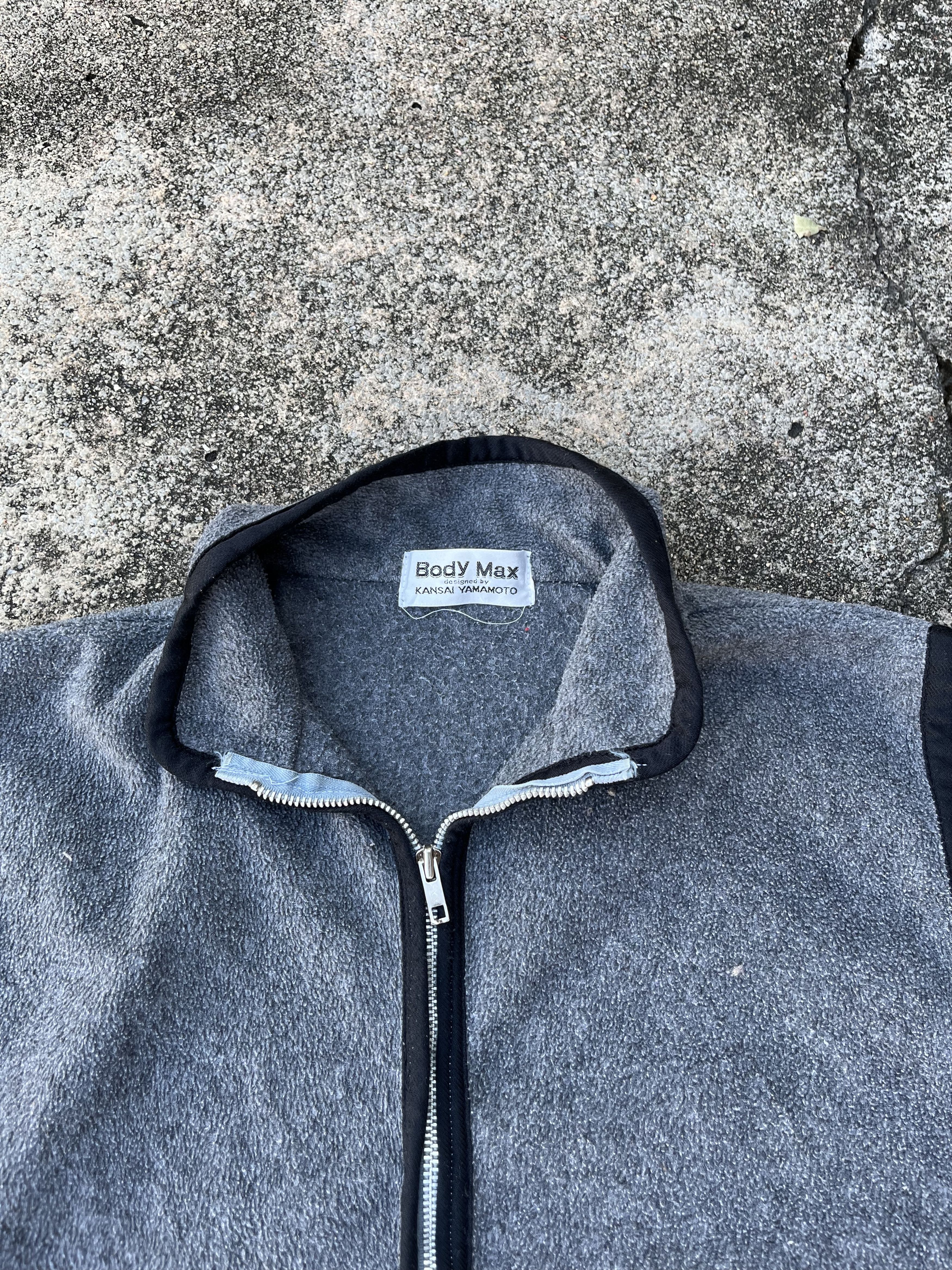 Kansai Yamamoto Kansai Yamamoto Zipper Grey Jacket Size US M / EU 48-50 / 2 - 2 Thumbnail