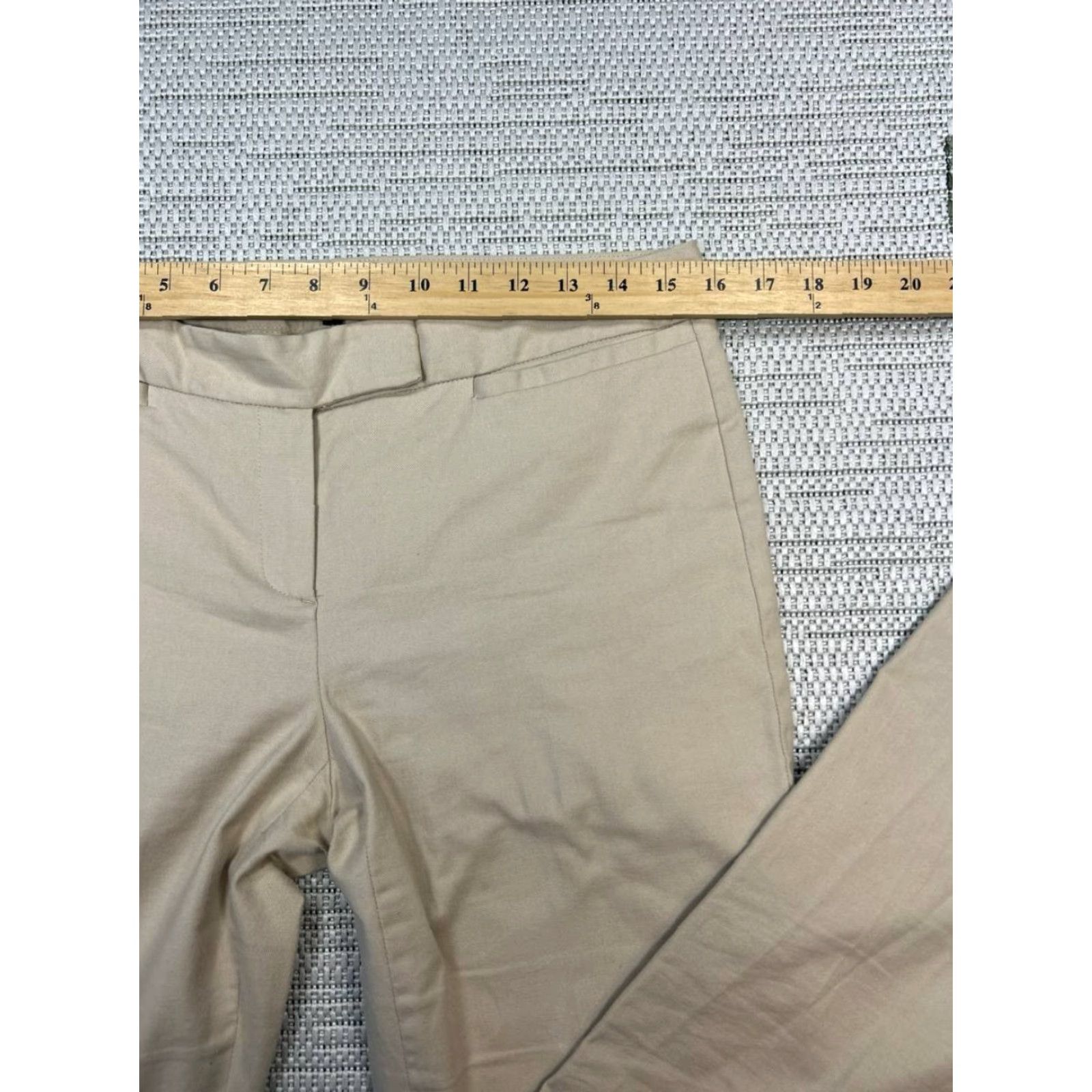 Theory Theory Dress Pants Womens 8 Khaki Beige Slim Shirt Pants Women Dress Pants Slim Bl Size 30" / US 8 / IT 44 - 5 Thumbnail