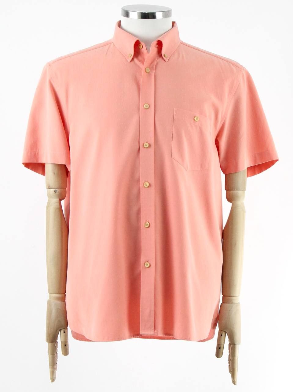 Ted Baker TED BAKER Coral Ultra Soft Short Sleeve Shirt Size US XL / EU 56 / 4 - 1 Thumbnail