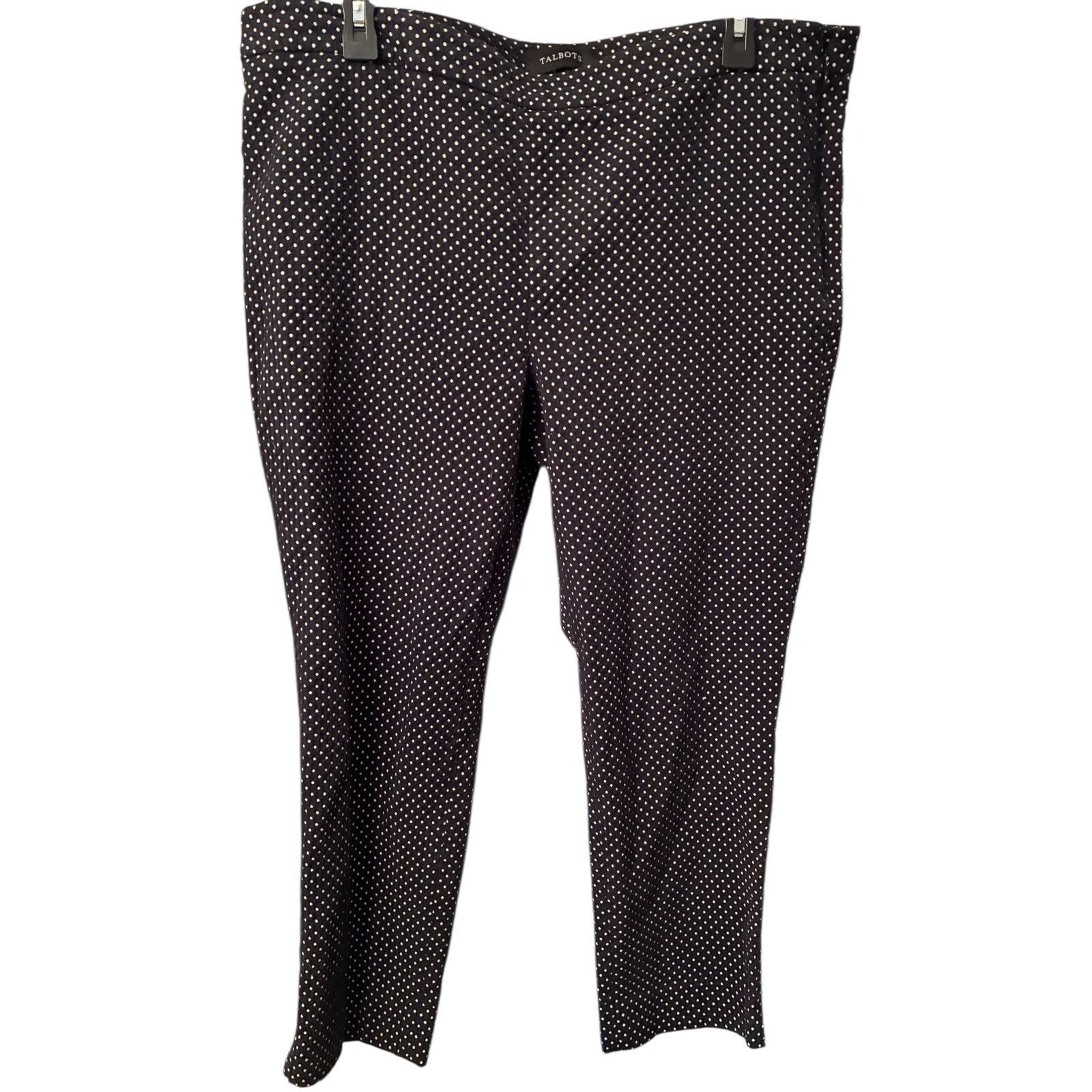 Robert Talbott Talbots Chatham Ankle black and white polka dots size 16P Size 38" / US 16 / IT 52 - 1 Thumbnail
