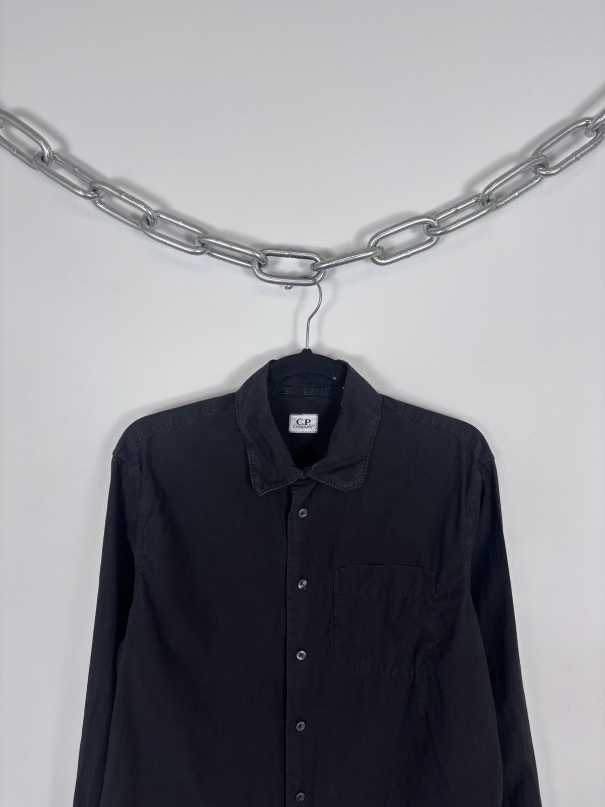 C.P. Company C.P. Company Vintage Men’s Black Long Sleeve Shirt Size US L / EU 52-54 / 3 - 2 Thumbnail