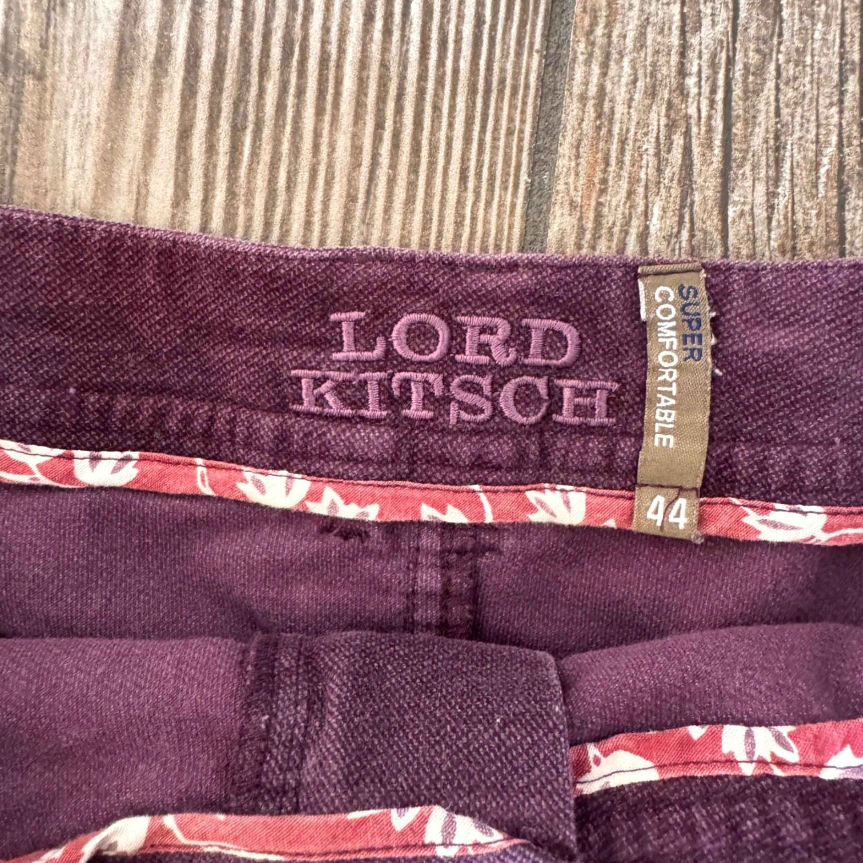 Vintage VINTAGE Lord Kitsch Skirt Womens 34 Purple Midi 90s Y2K Style Dark Academia Denim Cotton Pencil/Straight Womens Size 24" / US 00 / IT 34 - 4 Thumbnail