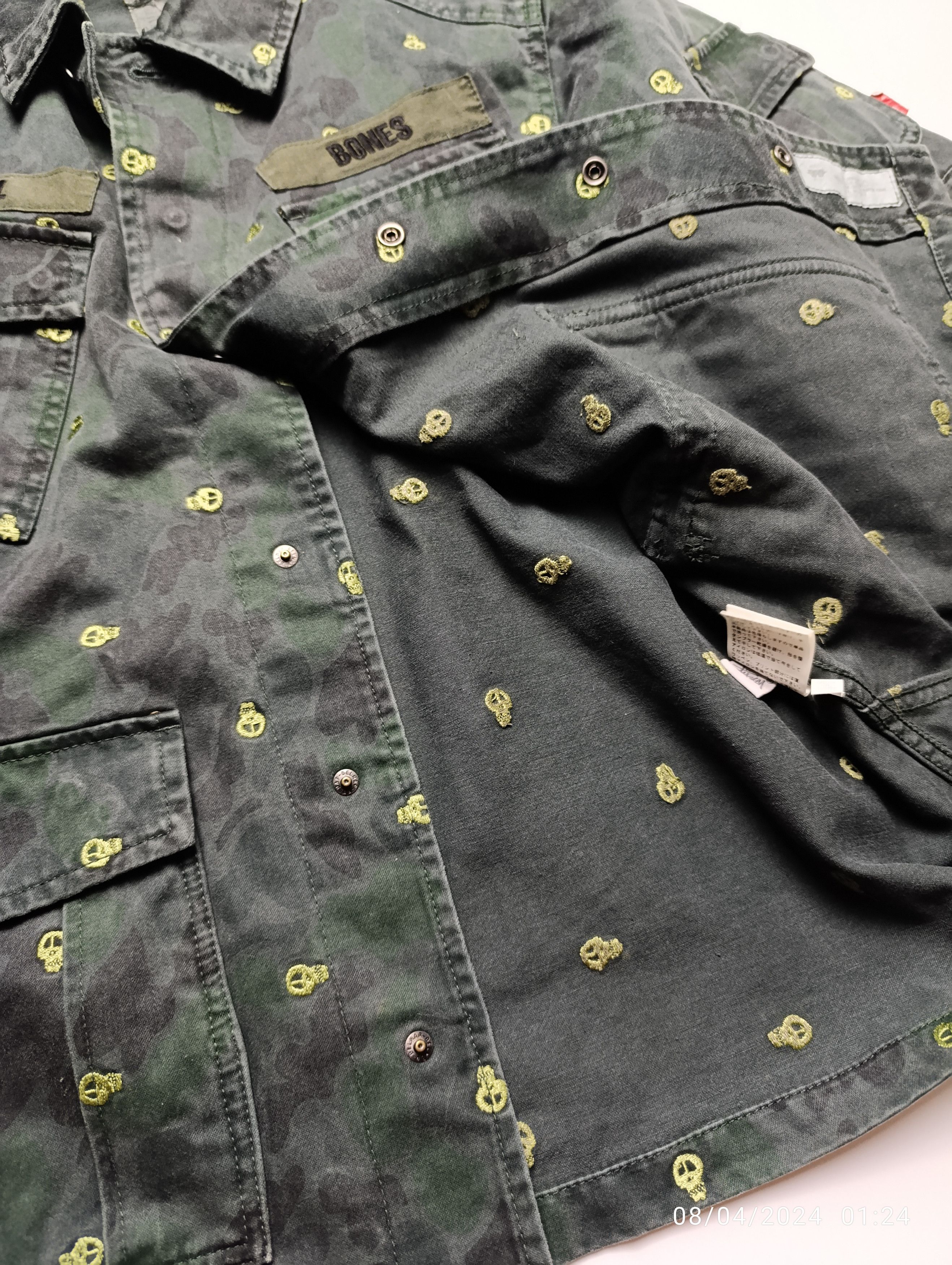 Stussy × Wtaps RARE ARCHIVAL WTAPS X STUSSY M-65 JACKET HUNTER CAMO Size US M / EU 48-50 / 2 - 19 Thumbnail