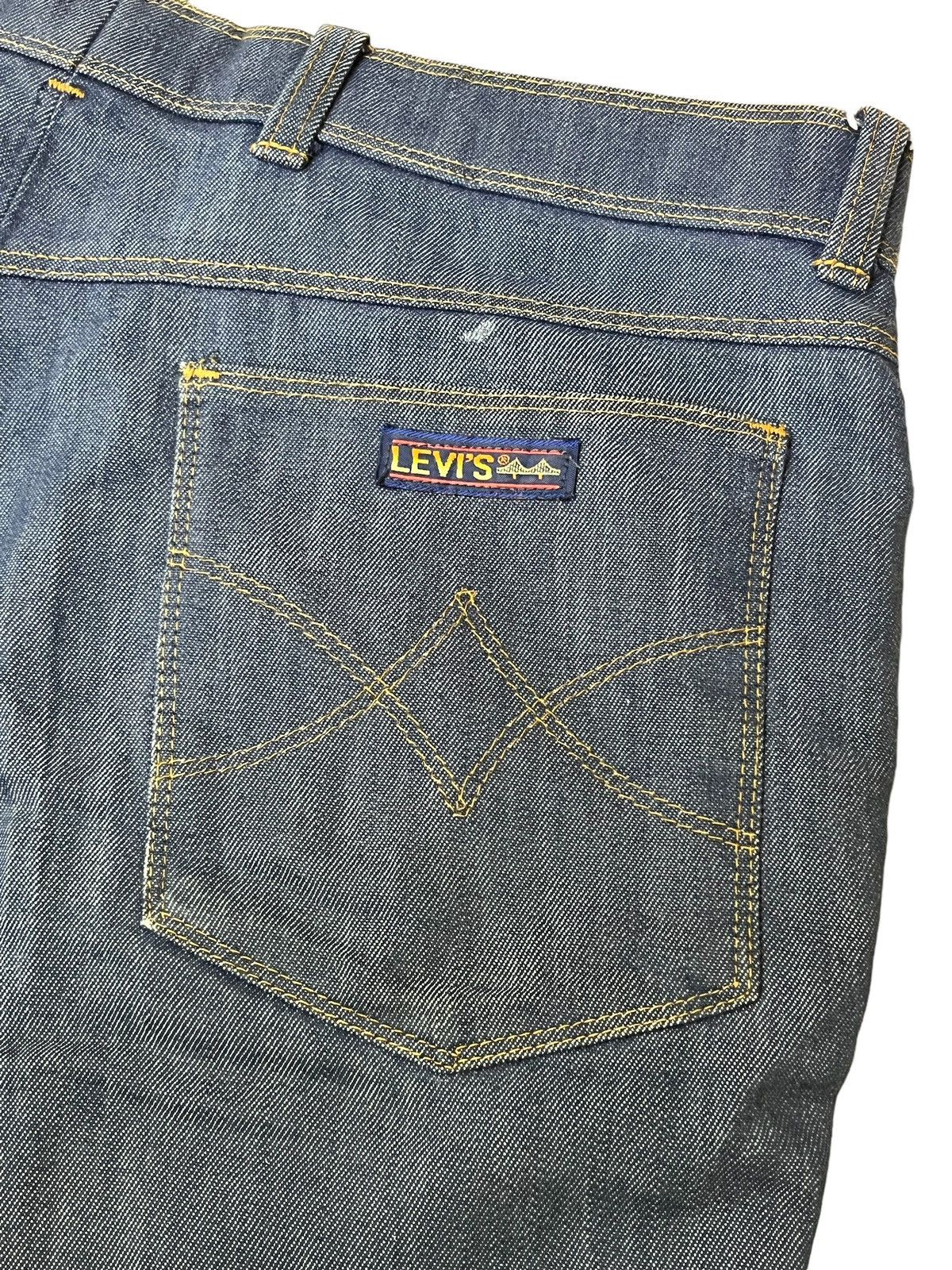 Levi's VINTAGE 70S/80S LEVI'S BRIDGE TALON ZIPPER SLACKS PANT Size US 35 - 5 Thumbnail