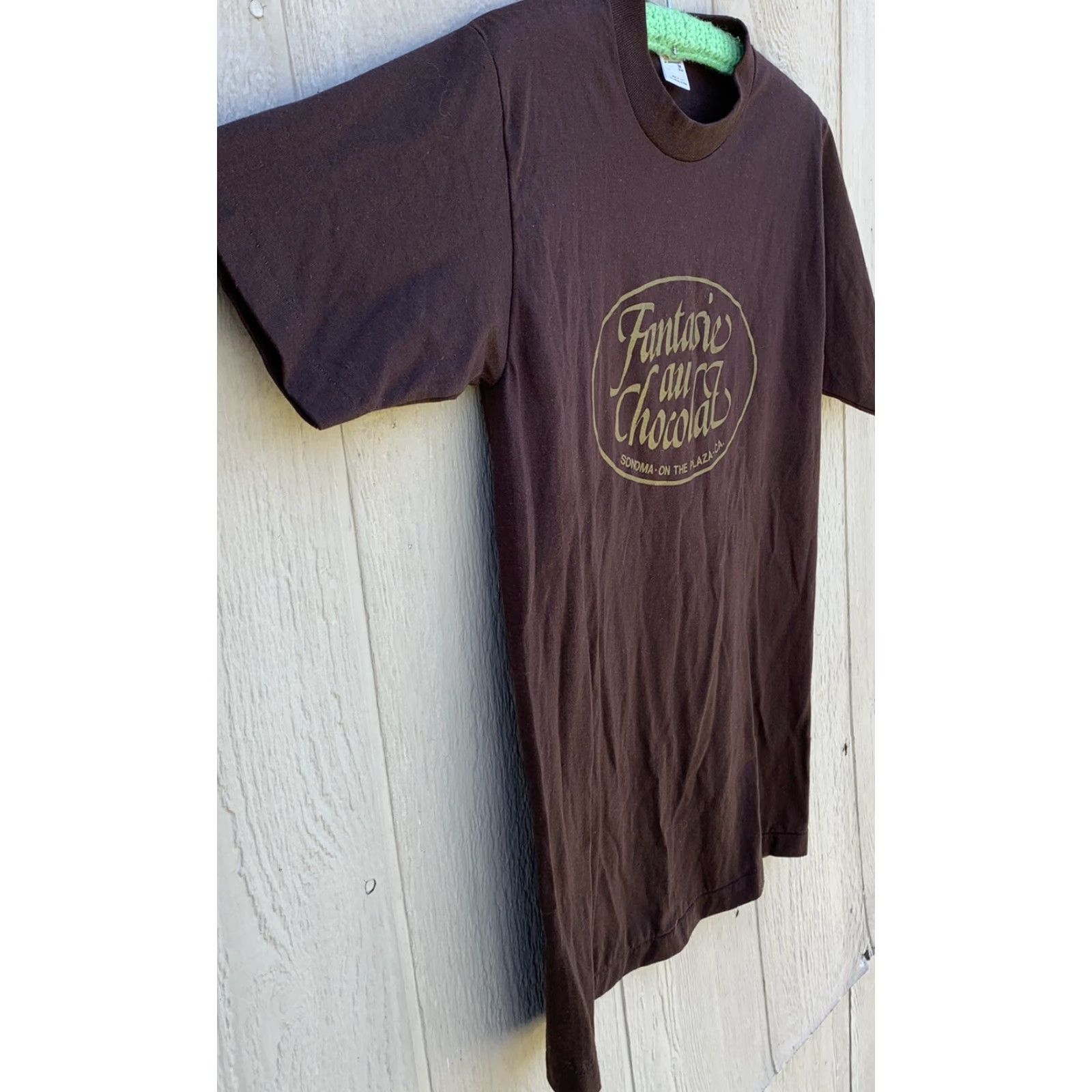 Vintage VINTAGE Fantasie au Chocolat Sonoma on the plaza CA t-shirt M Short Sleeve Unisex Graphic Tee Size US M / EU 48-50 / 2 - 5 Thumbnail