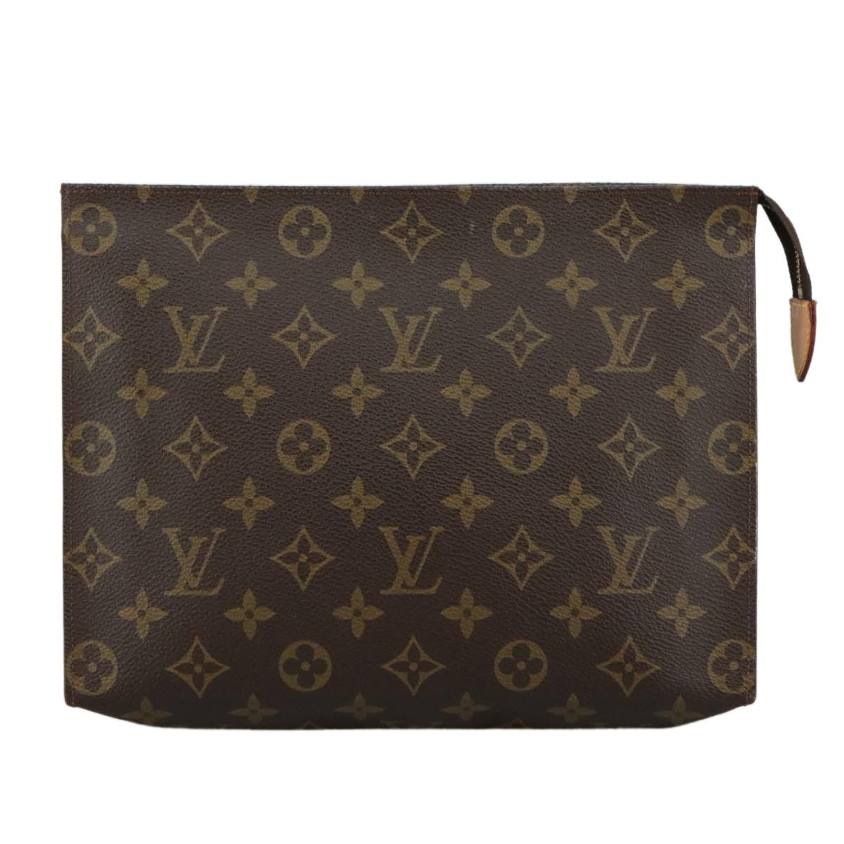 Louis Vuitton Trousse De Toilette Brown Canvas Clutch Bag (Pre-Owned) Size ONE SIZE - 1 Thumbnail