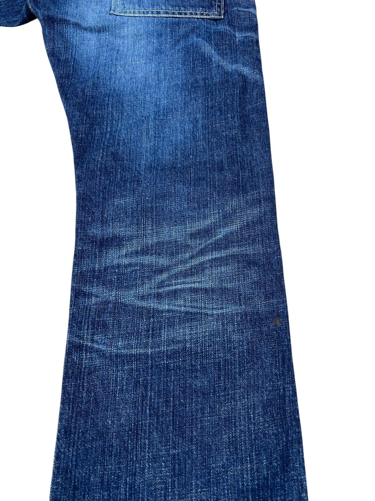 Shellac Acoustic Japan Bush Denim Jeans Size US 31 - 20 Thumbnail