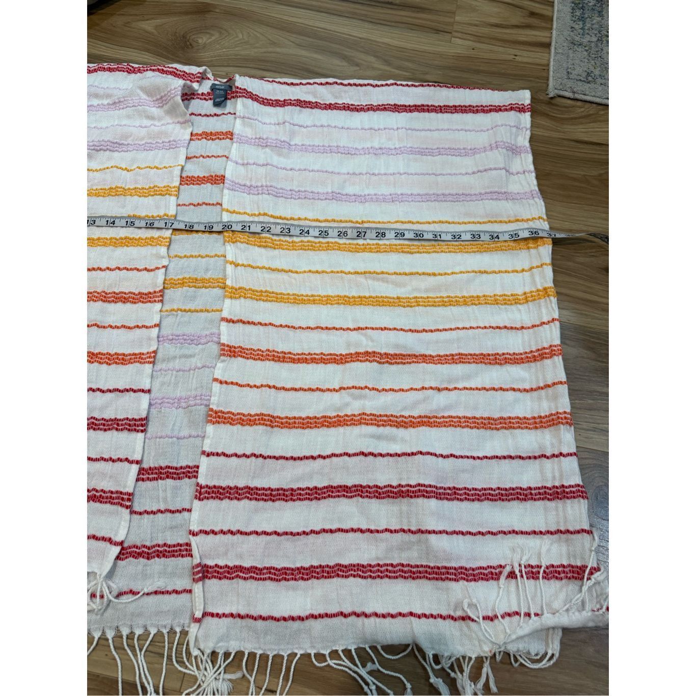 Other Aerie striped cotton kimono cover-up with fringe one size Size XL / US 12-14 / IT 48-50 - 5 Thumbnail
