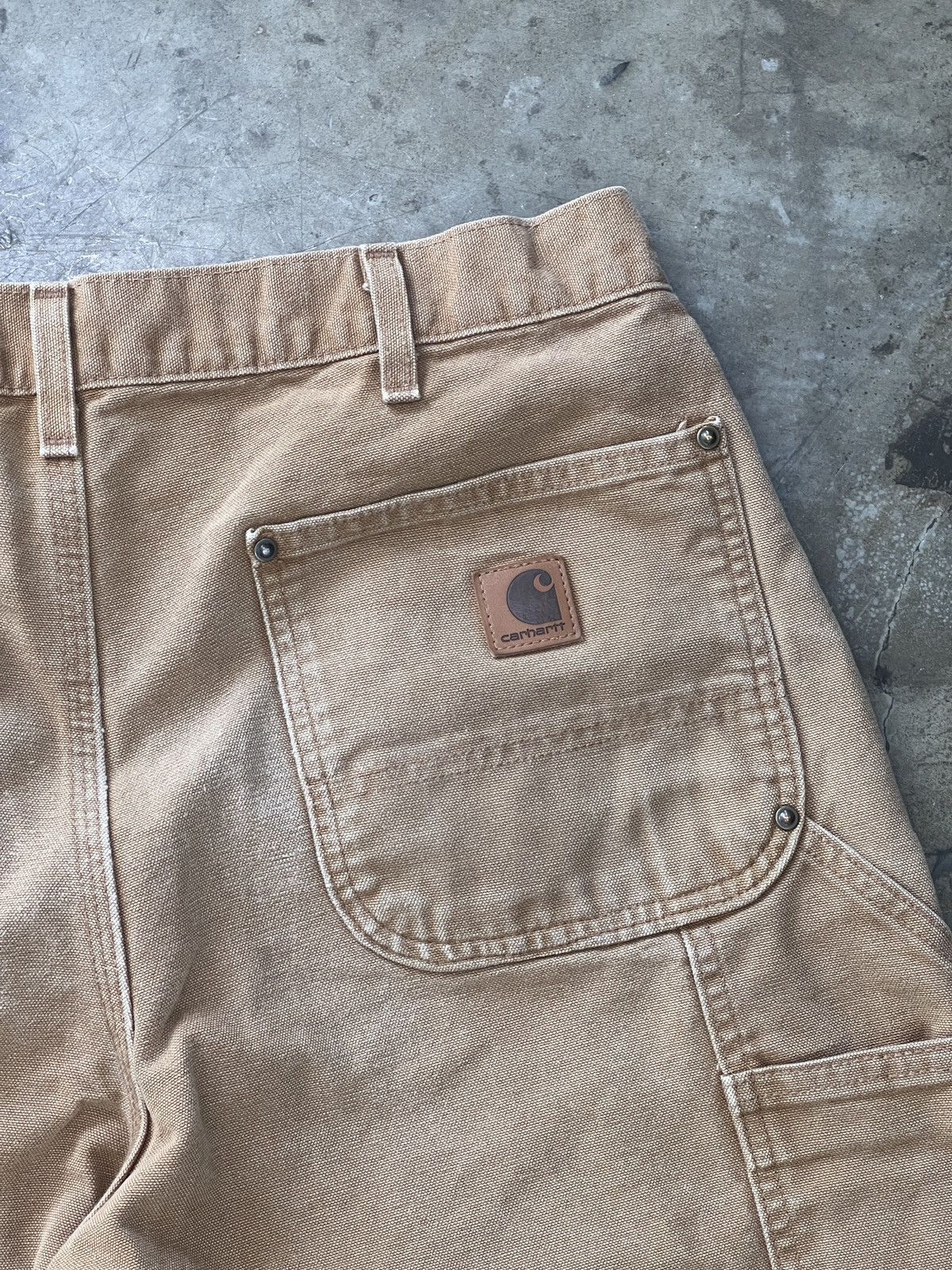 Carhartt Vintage Carhartt Double Knee Carpenter Tan Sz. 36 Size US 36 / EU 52 - 5 Thumbnail