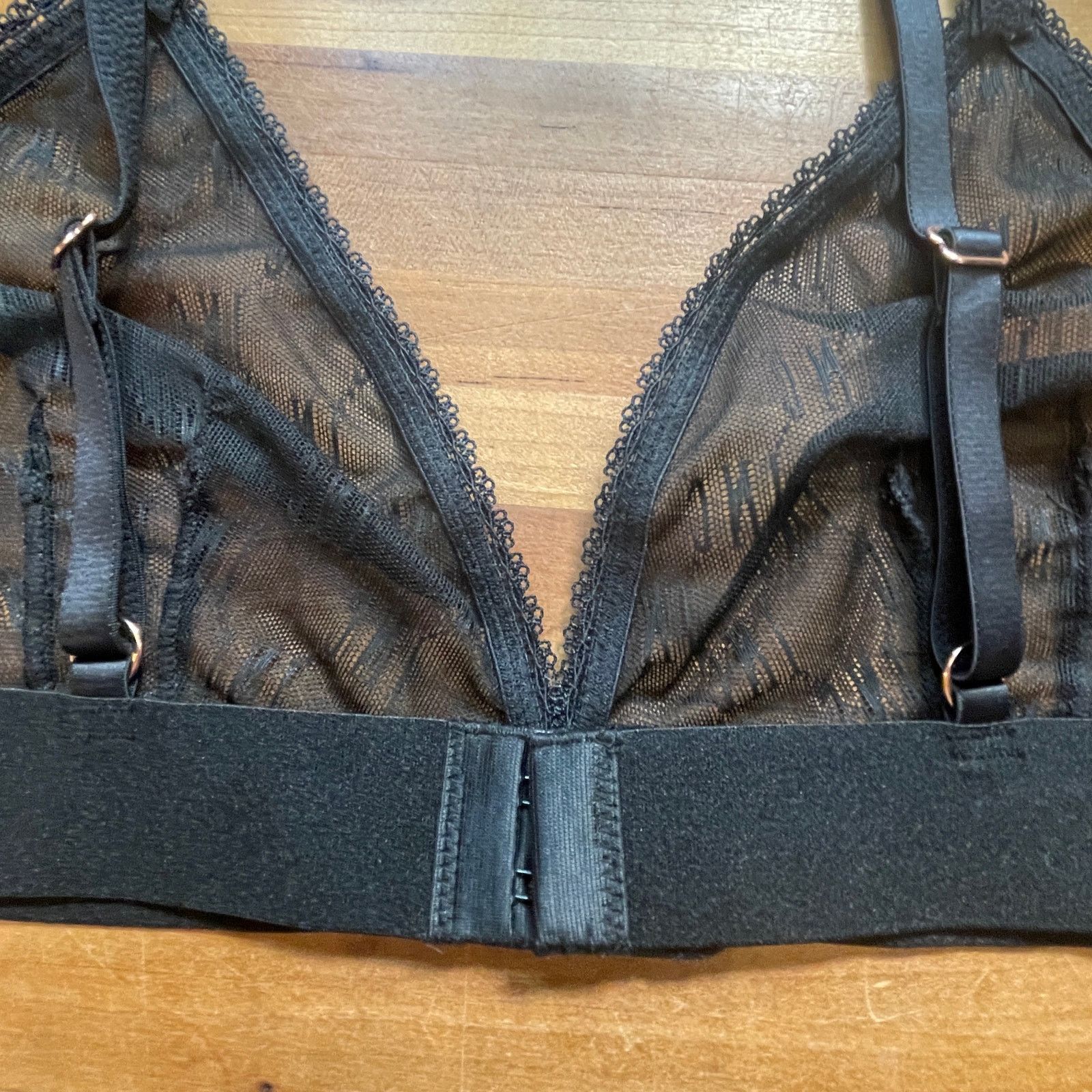 I.N.C I.N.C. Women's Monogram Bralette black medium Size ONE SIZE - 3 Thumbnail